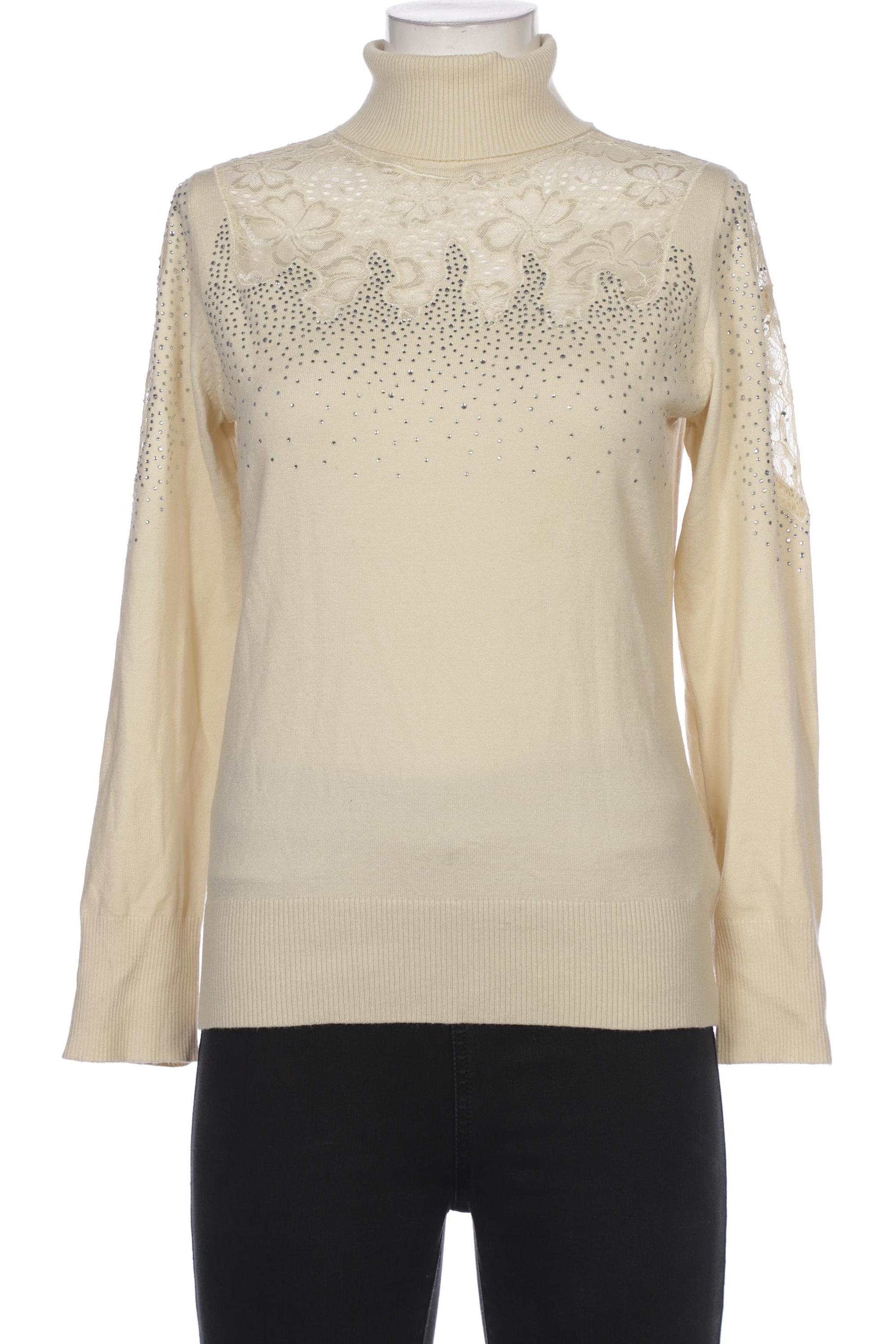 

Himmelblau by Lola Paltinger Damen Pullover, cremeweiß