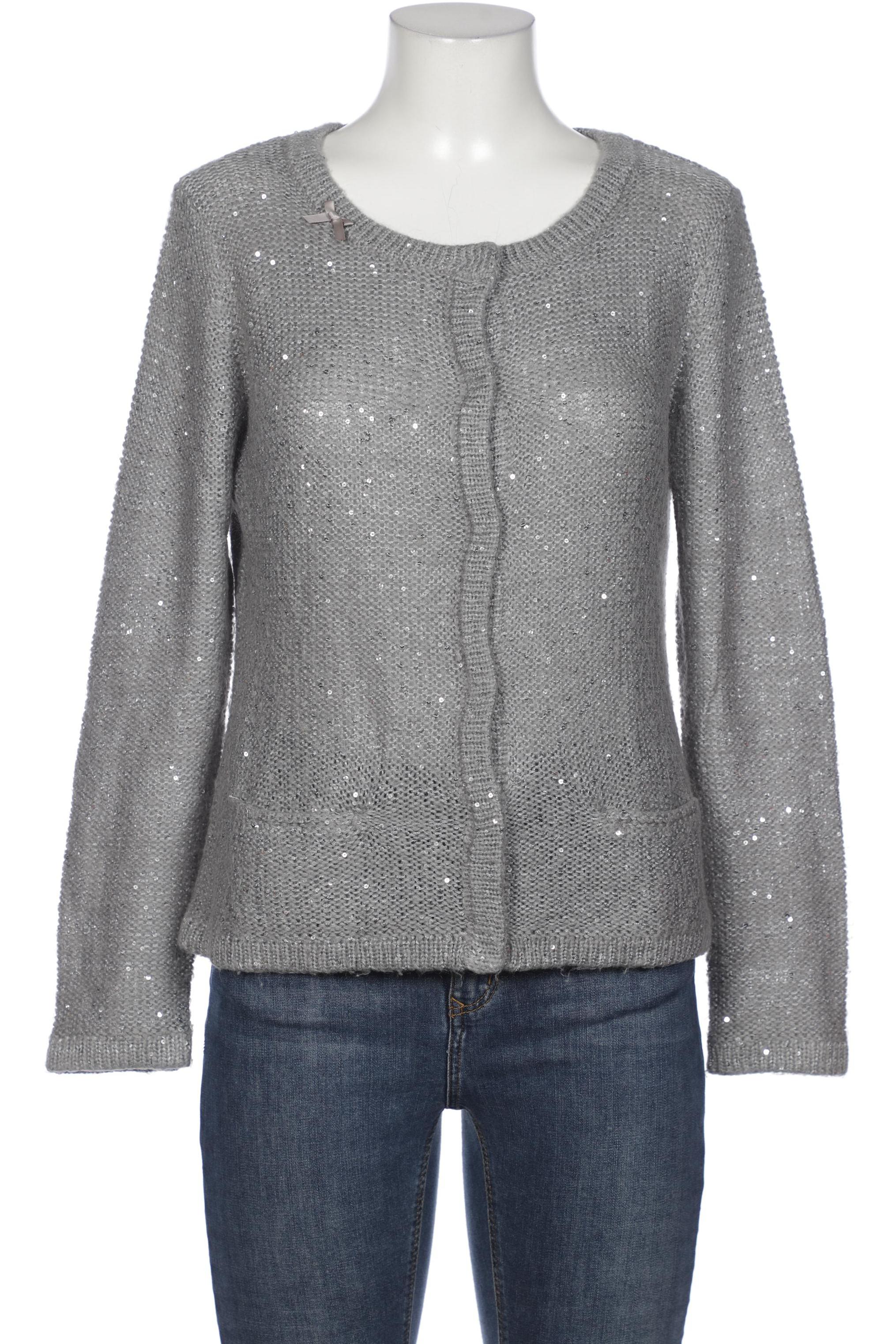 

Himmelblau by Lola Paltinger Damen Strickjacke, grau