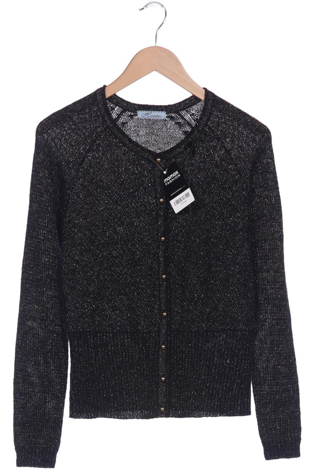 

Himmelblau by Lola Paltinger Damen Strickjacke, schwarz, Gr. 36