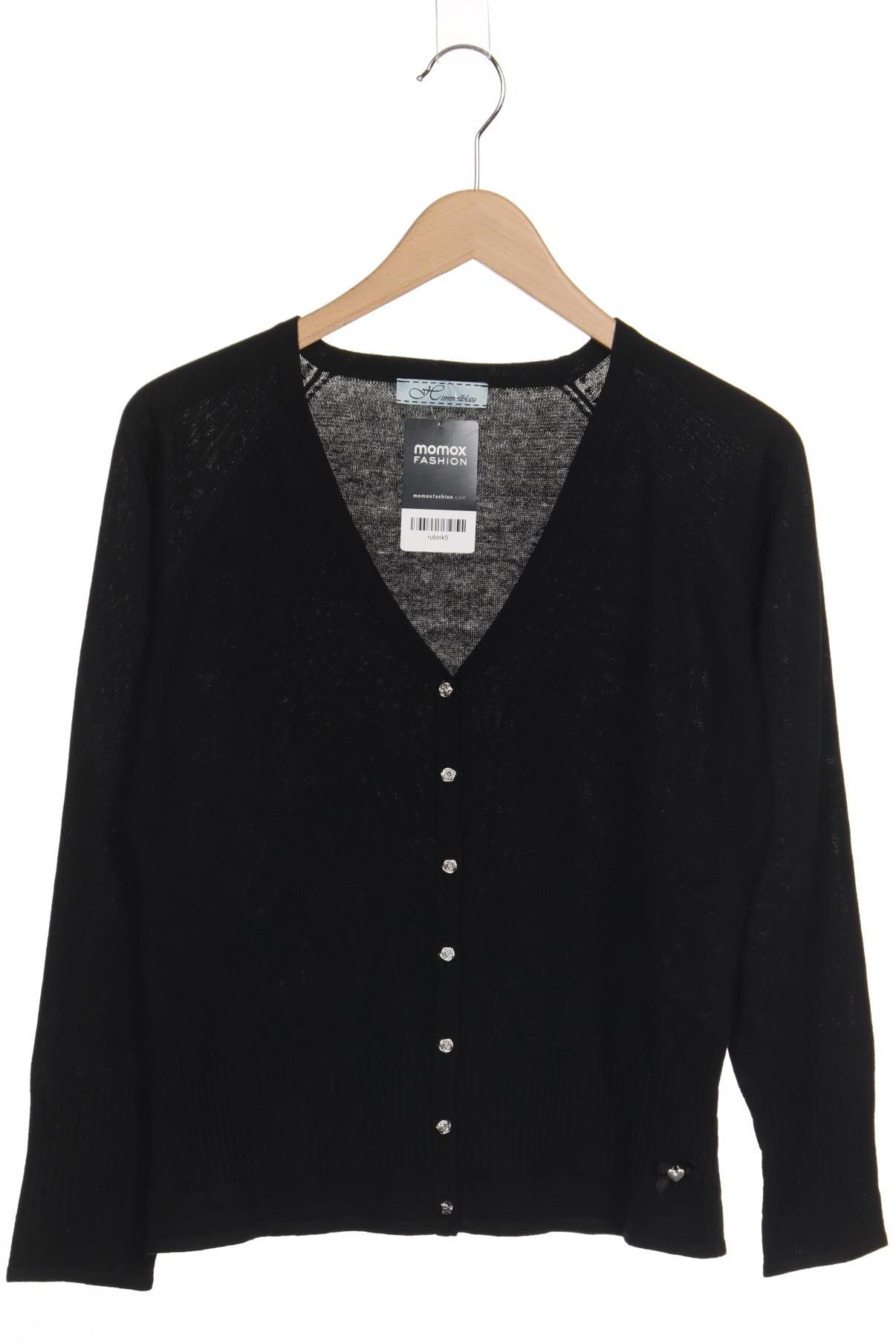 

Himmelblau by Lola Paltinger Damen Strickjacke, schwarz, Gr. 38