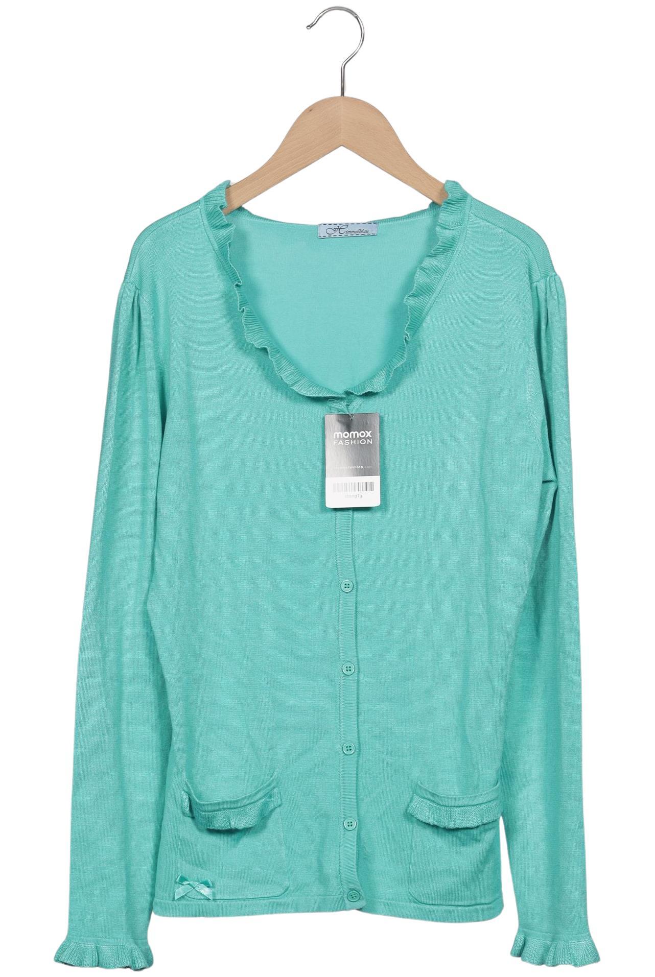 

Himmelblau by Lola Paltinger Damen Strickjacke, türkis, Gr. 38