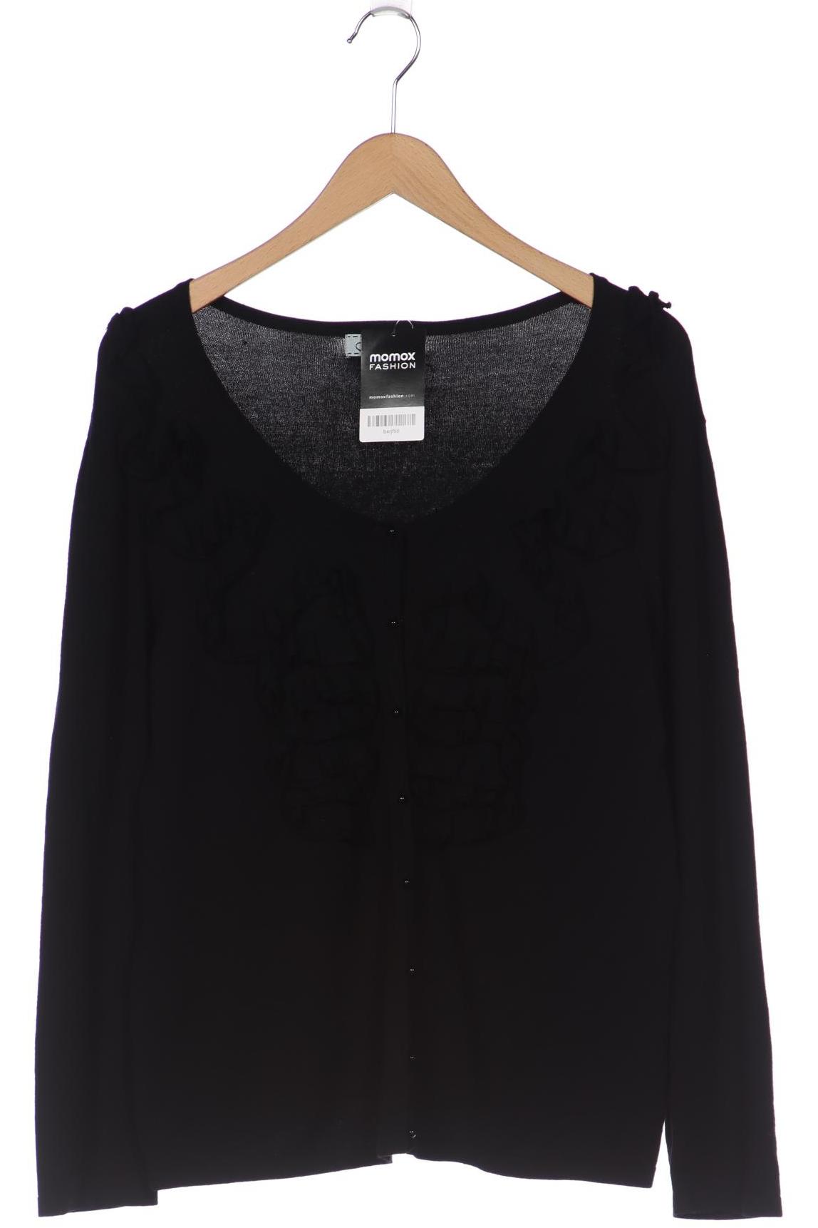 

Himmelblau by Lola Paltinger Damen Strickjacke, schwarz, Gr. 48