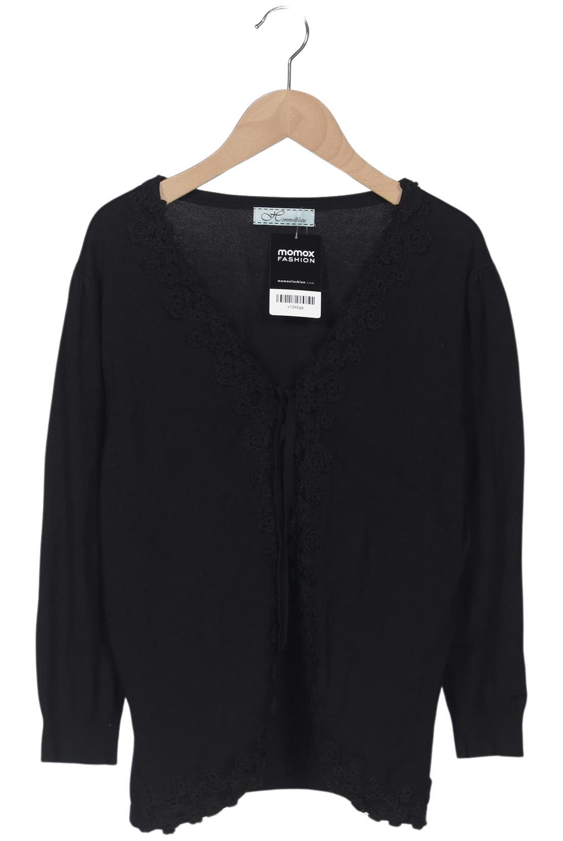 

Himmelblau by Lola Paltinger Damen Strickjacke, schwarz, Gr. 42