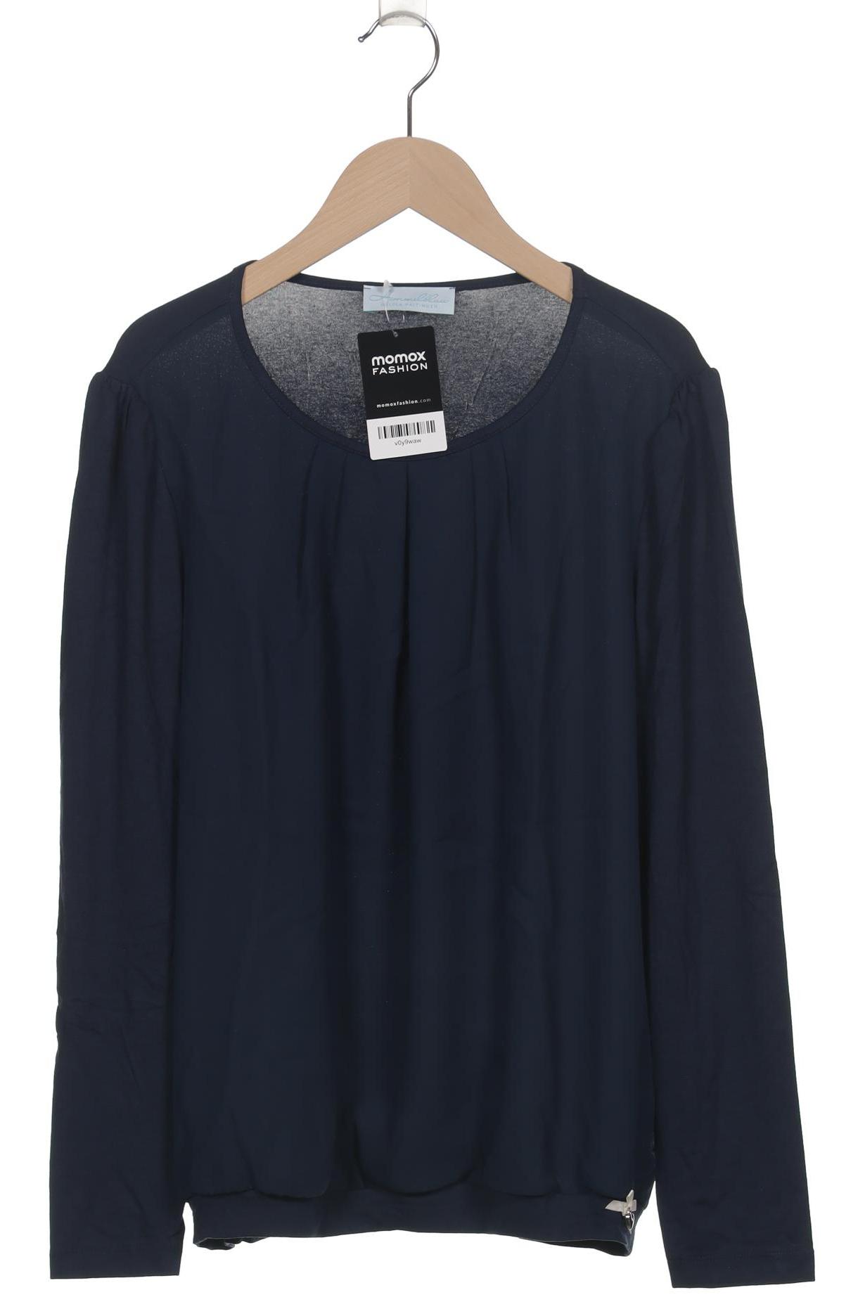 

Himmelblau by Lola Paltinger Damen Langarmshirt, marineblau, Gr. 40