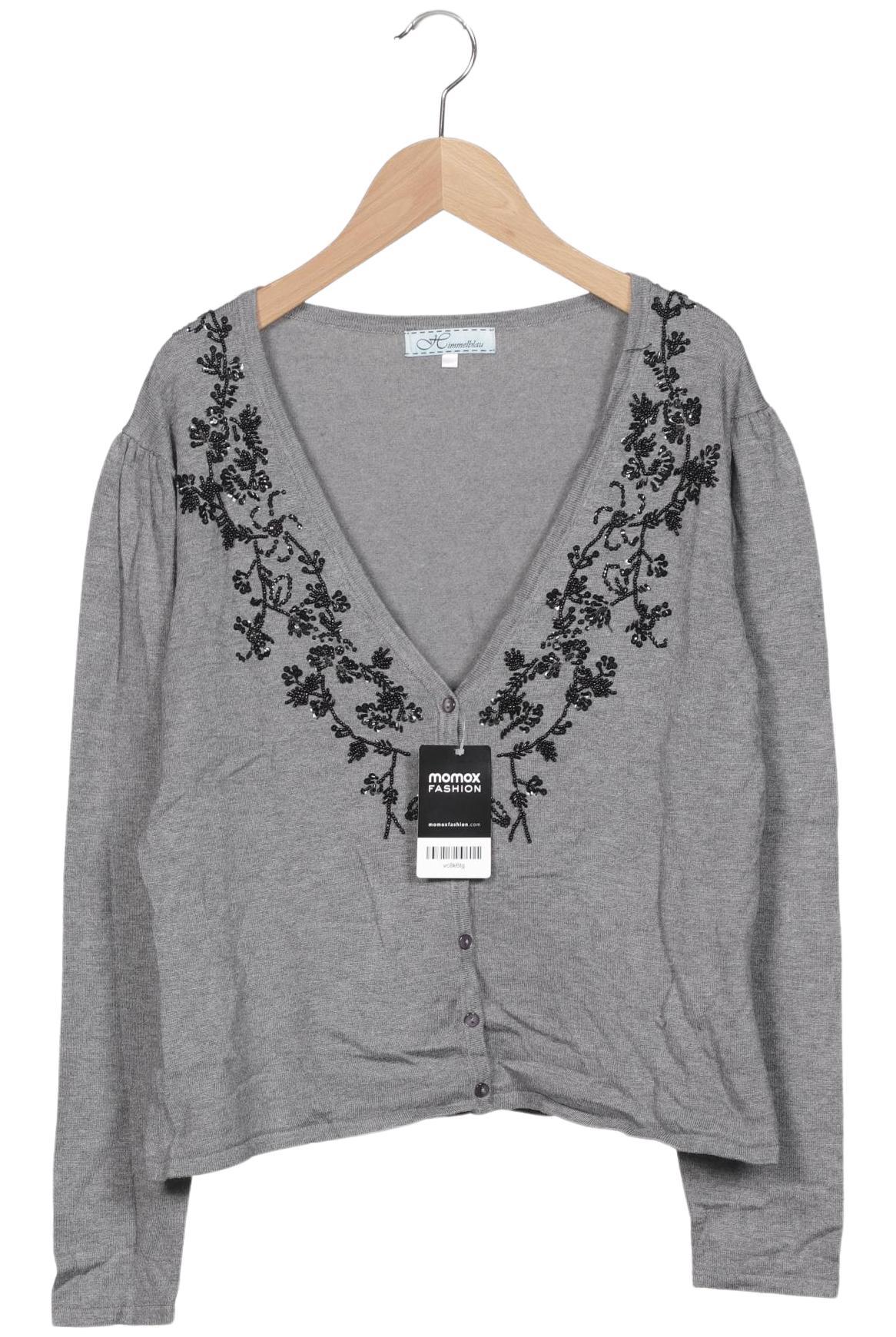 

Himmelblau by Lola Paltinger Damen Strickjacke, grau, Gr. 40