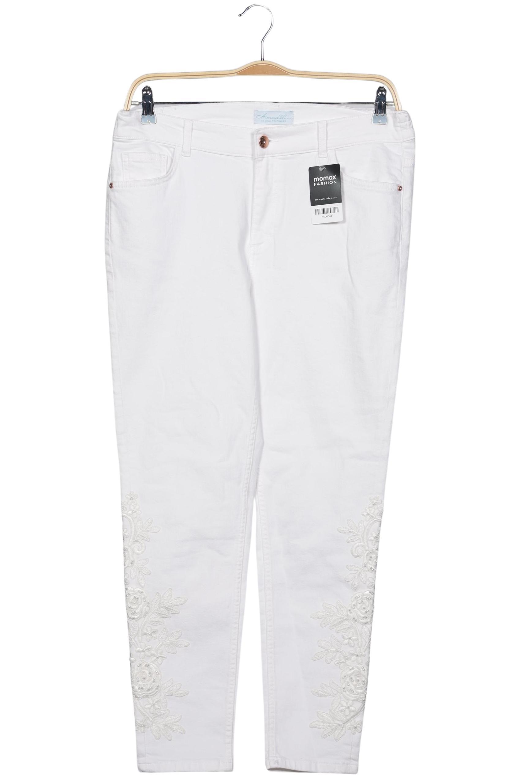 

Himmelblau by Lola Paltinger Damen Jeans, weiß, Gr. 42