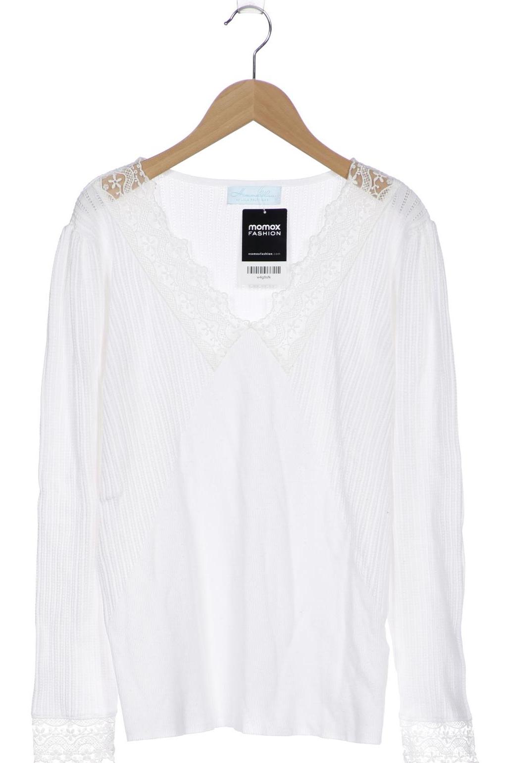 

Himmelblau by Lola Paltinger Damen Pullover, weiß
