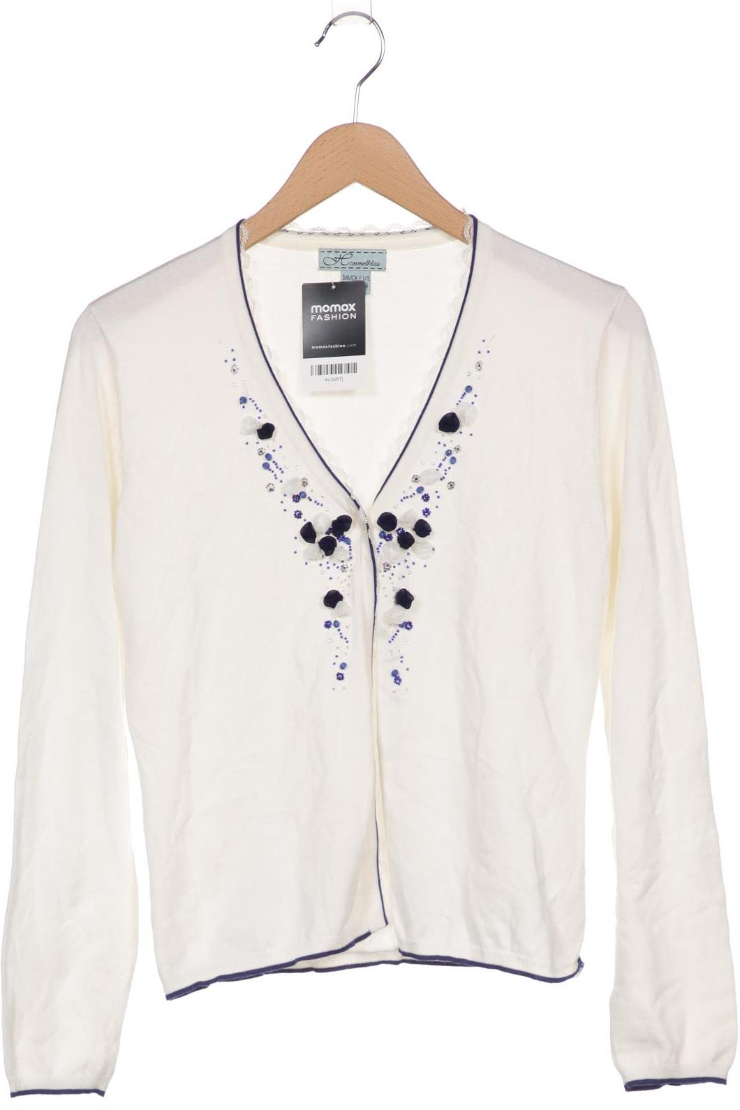 

Himmelblau by Lola Paltinger Damen Strickjacke, weiß