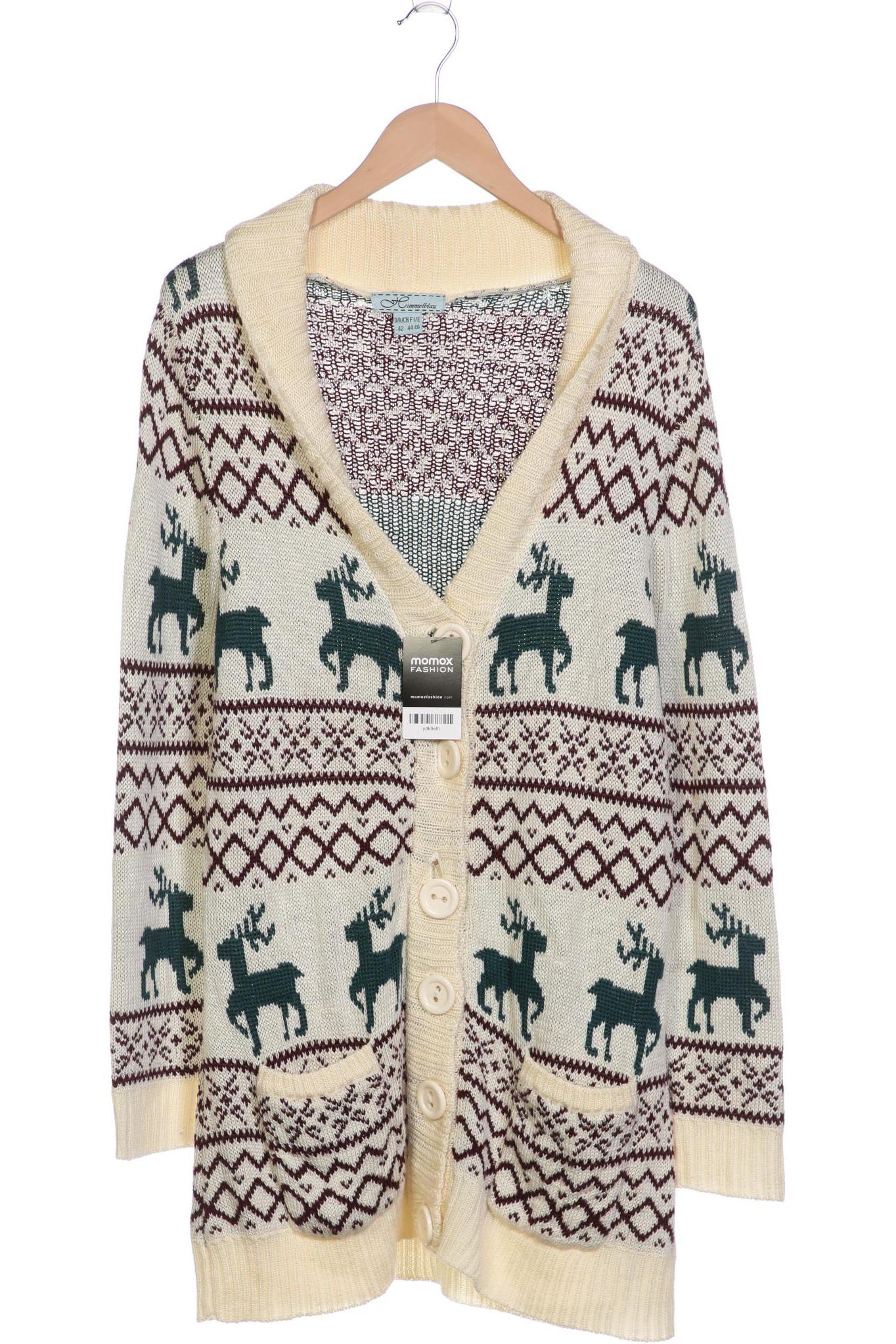 

Himmelblau by Lola Paltinger Damen Strickjacke, cremeweiß