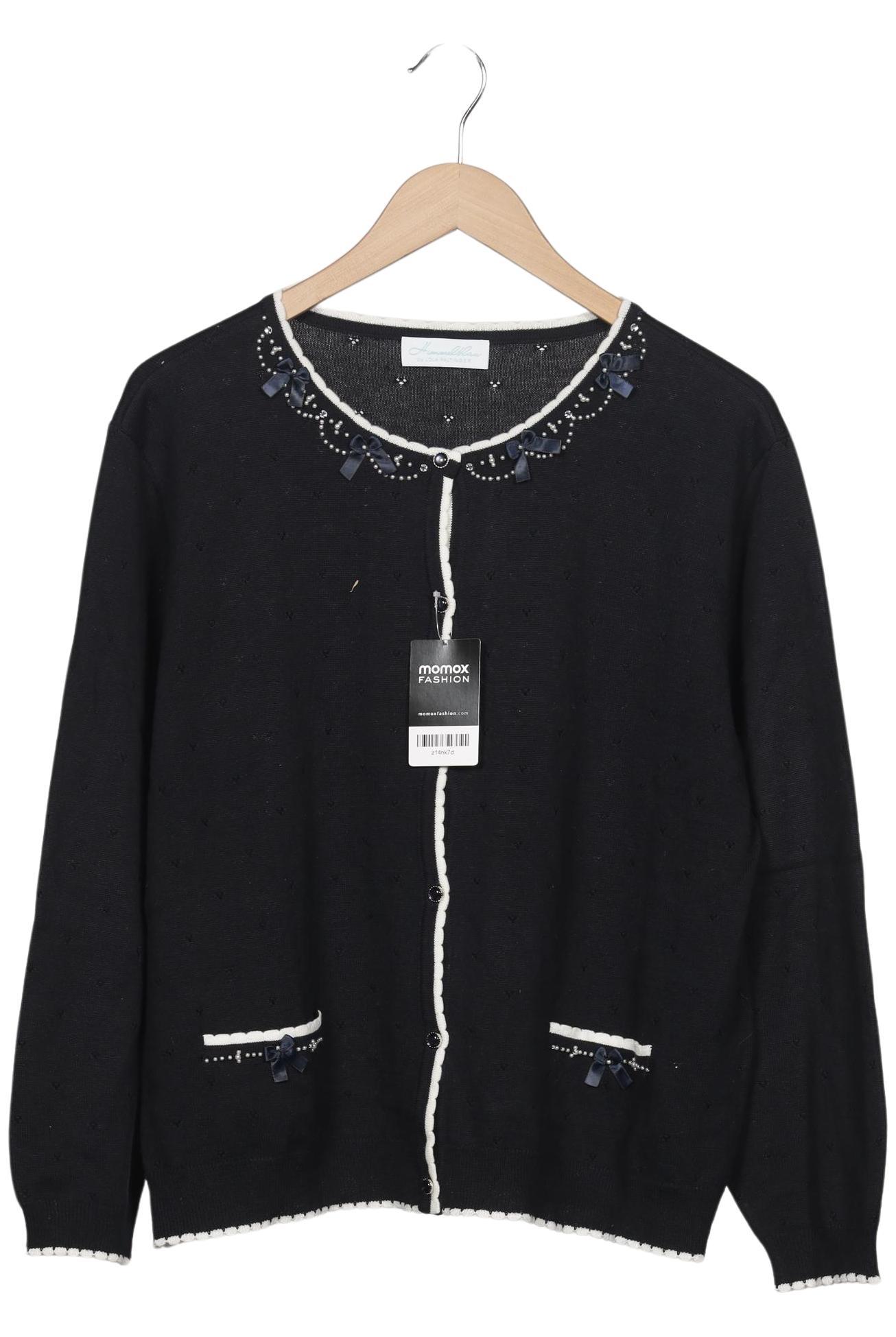 

Himmelblau by Lola Paltinger Damen Strickjacke, marineblau, Gr. 48