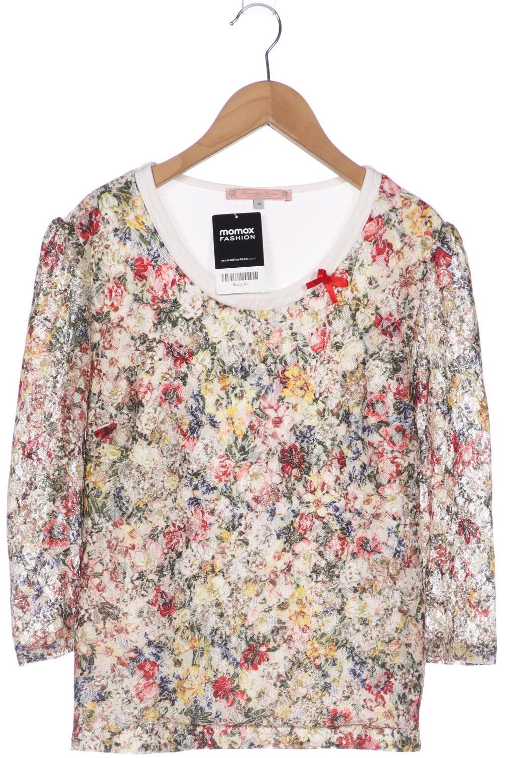 

Himmelblau by Lola Paltinger Damen Langarmshirt, weiß, Gr. 36