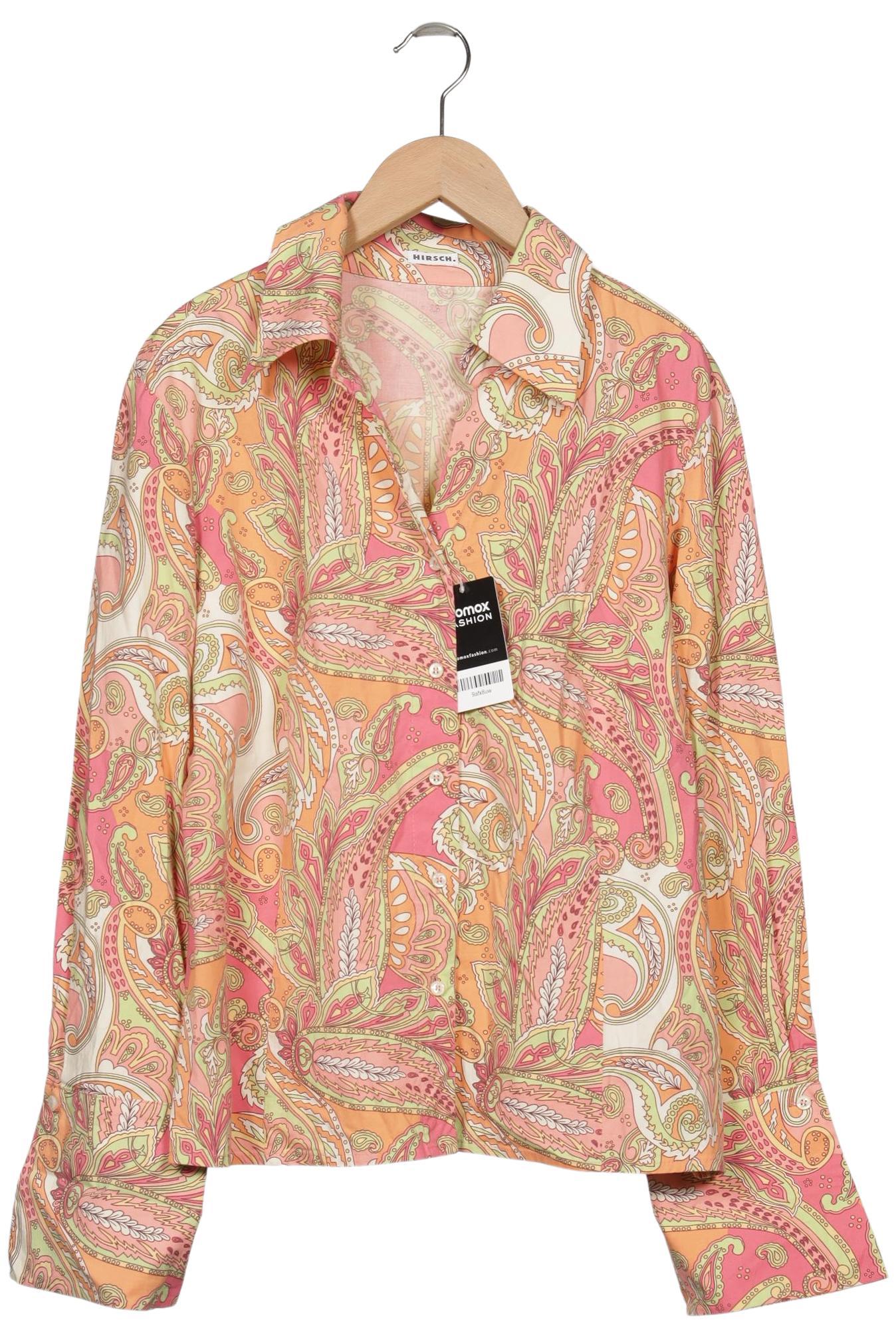 Thumbnail - Hirsch Damen Bluse, orange, Gr. 44