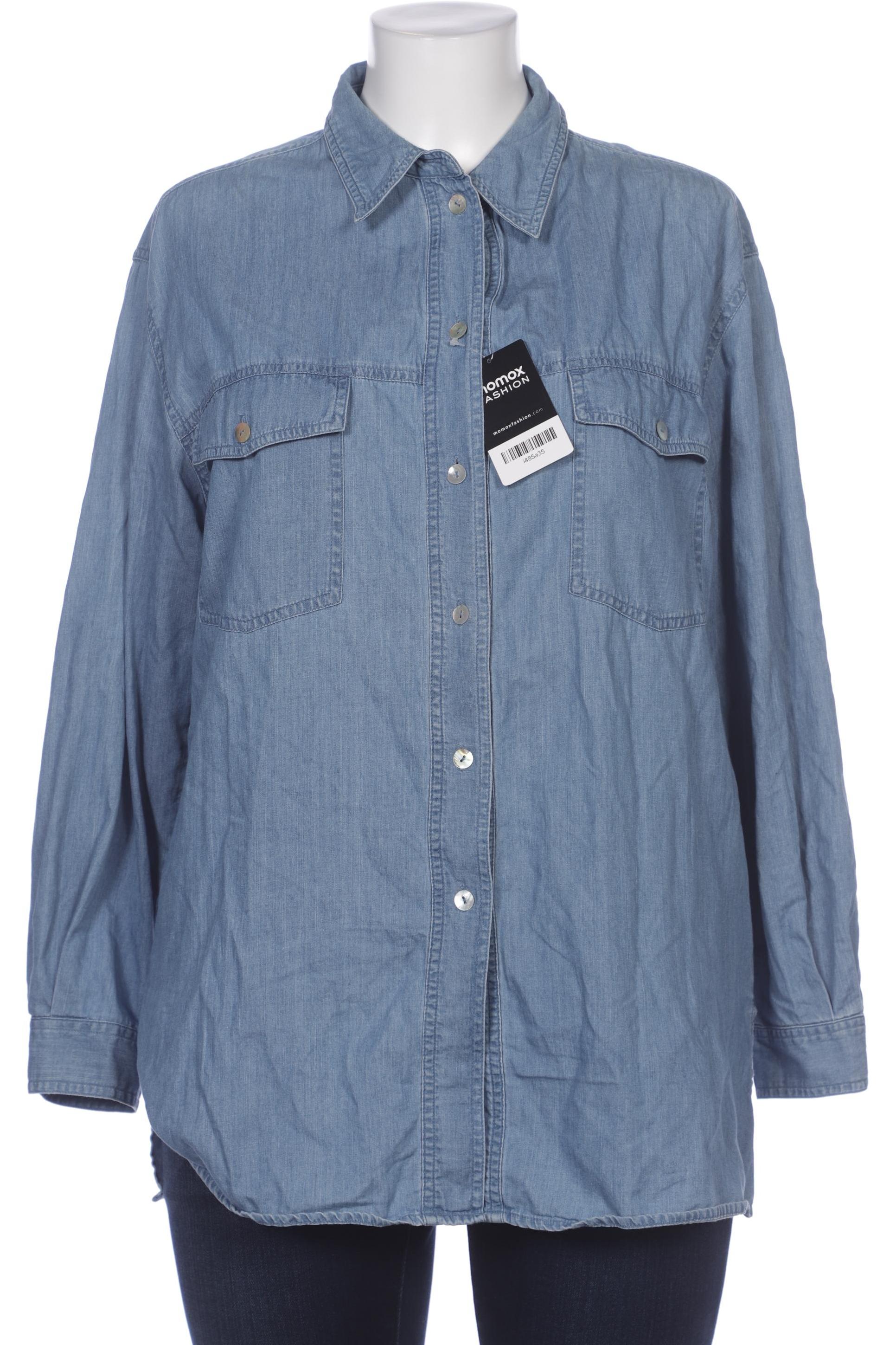 

Hirsch Damen Bluse, blau, Gr. 42
