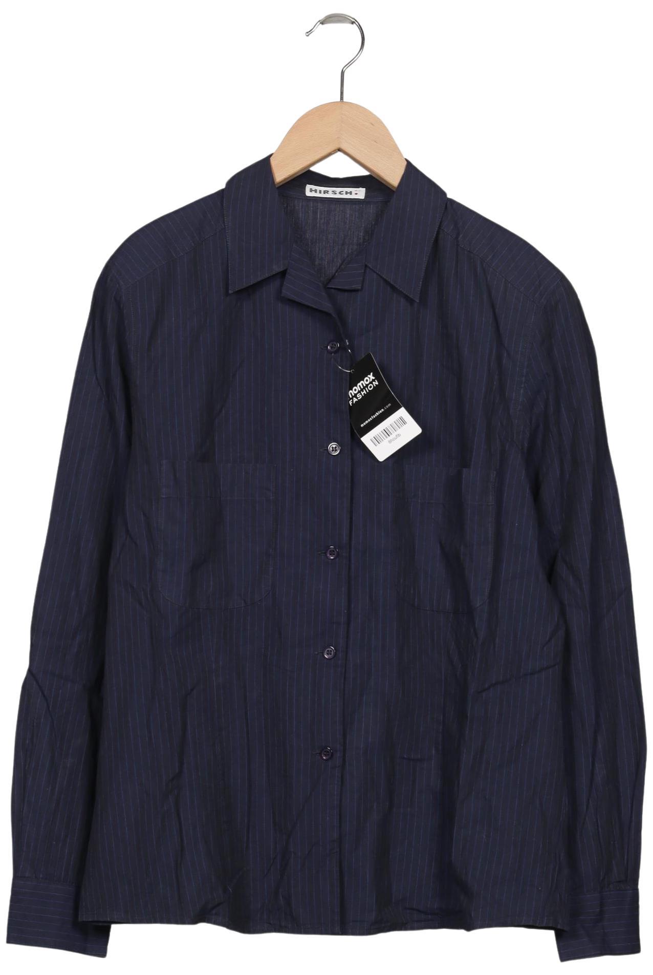 

Hirsch Damen Bluse, marineblau, Gr. 42