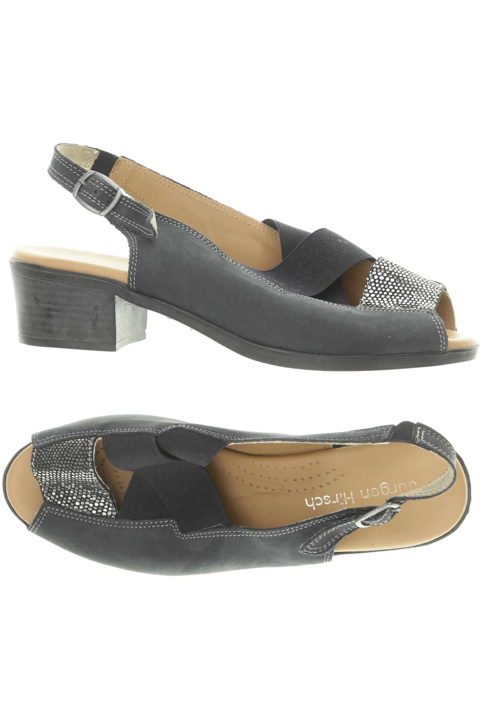 

Hirsch Damen Sandale, schwarz, Gr. 39
