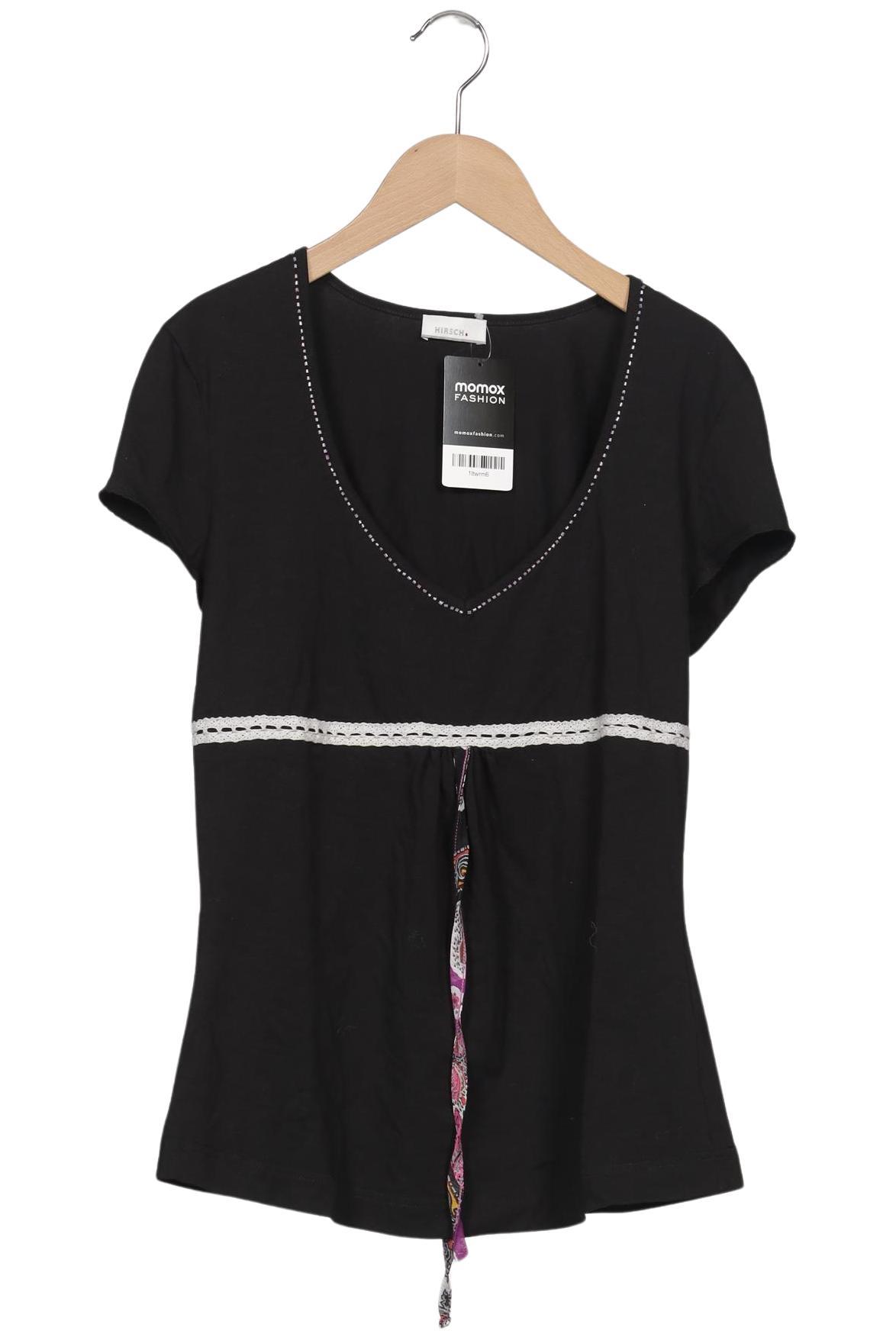 

Hirsch Damen T-Shirt, schwarz, Gr. 40