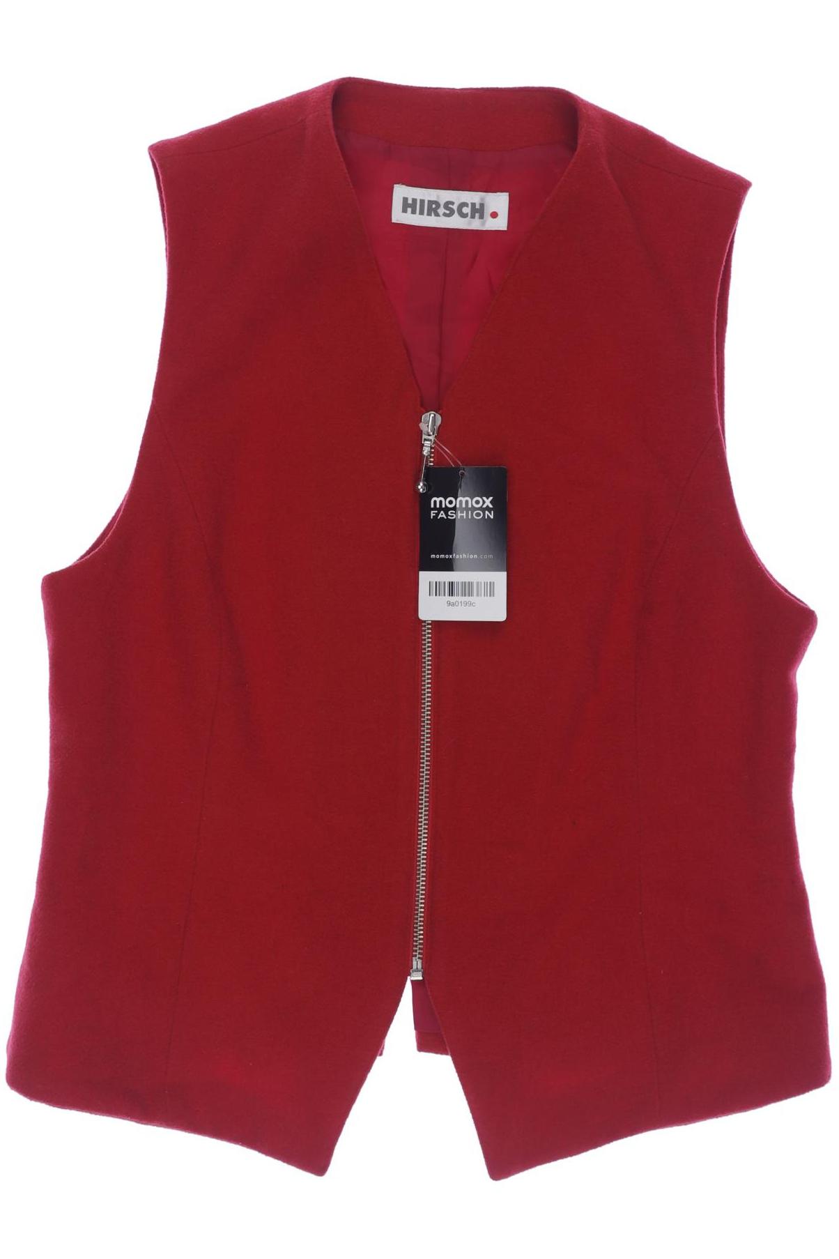 

Hirsch Damen Weste, rot, Gr. 38