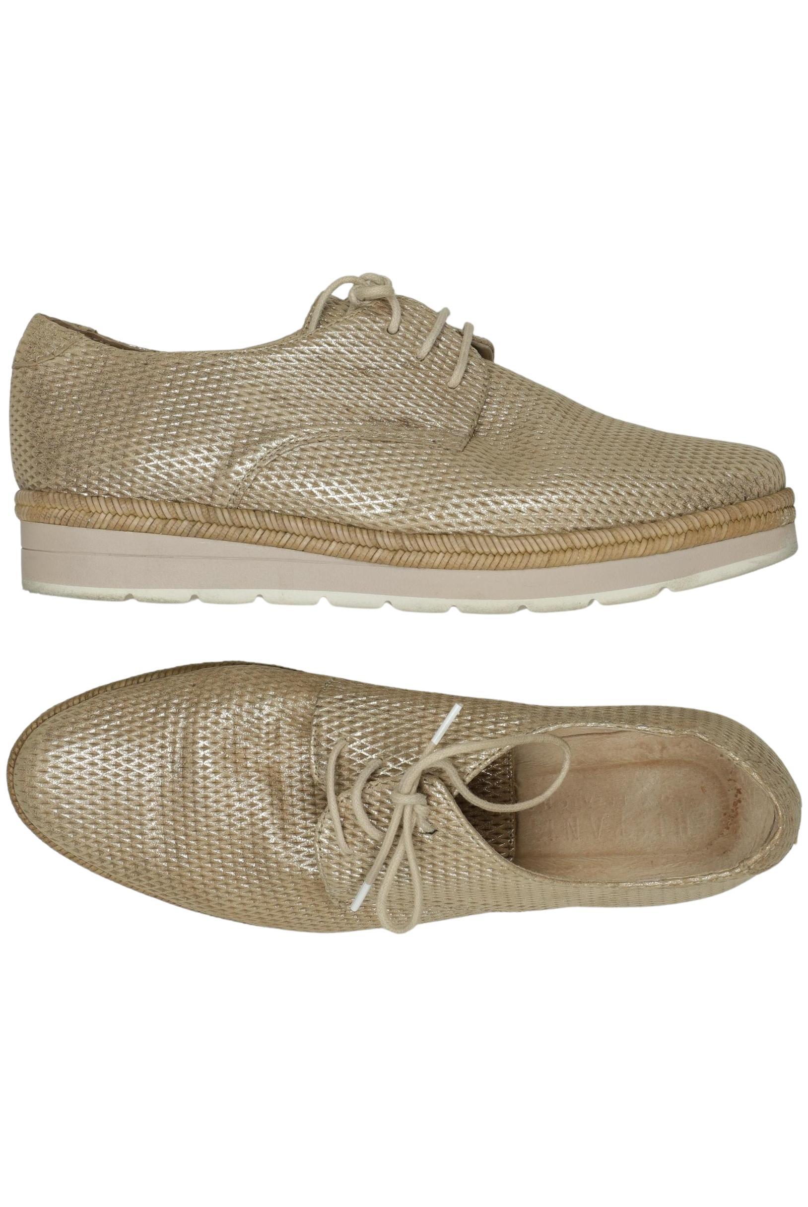 

Hispanitas Damen Halbschuh, gold, Gr. 40