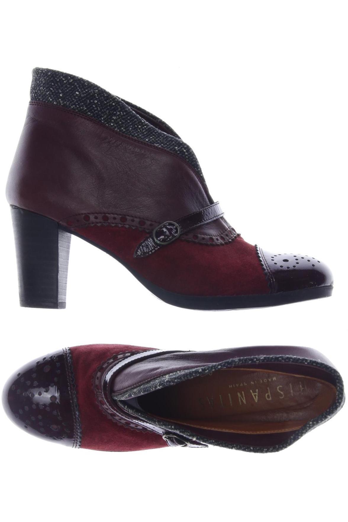 

Hispanitas Damen Stiefelette, bordeaux, Gr. 39