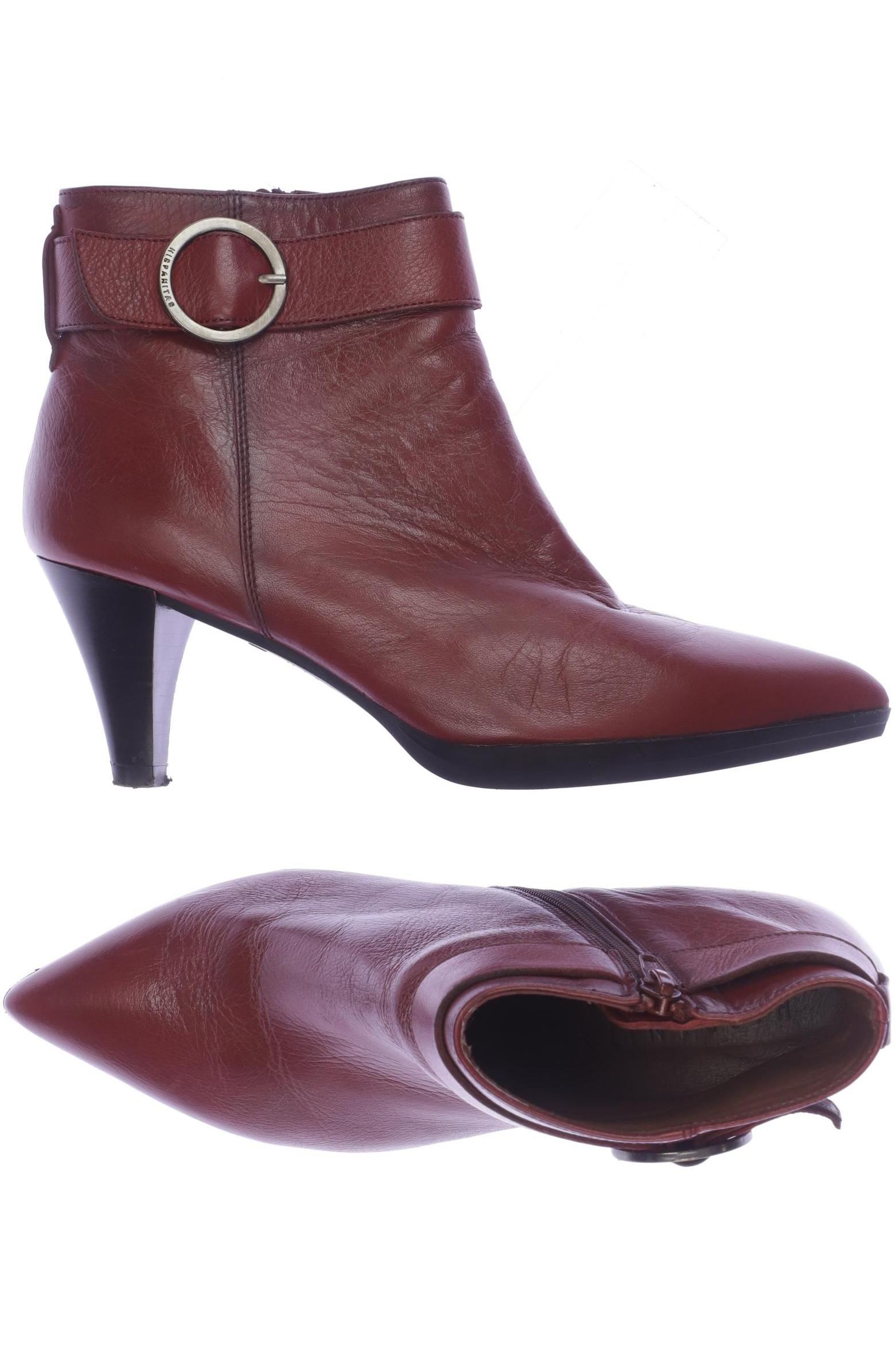

Hispanitas Damen Stiefelette, bordeaux, Gr. 38.5