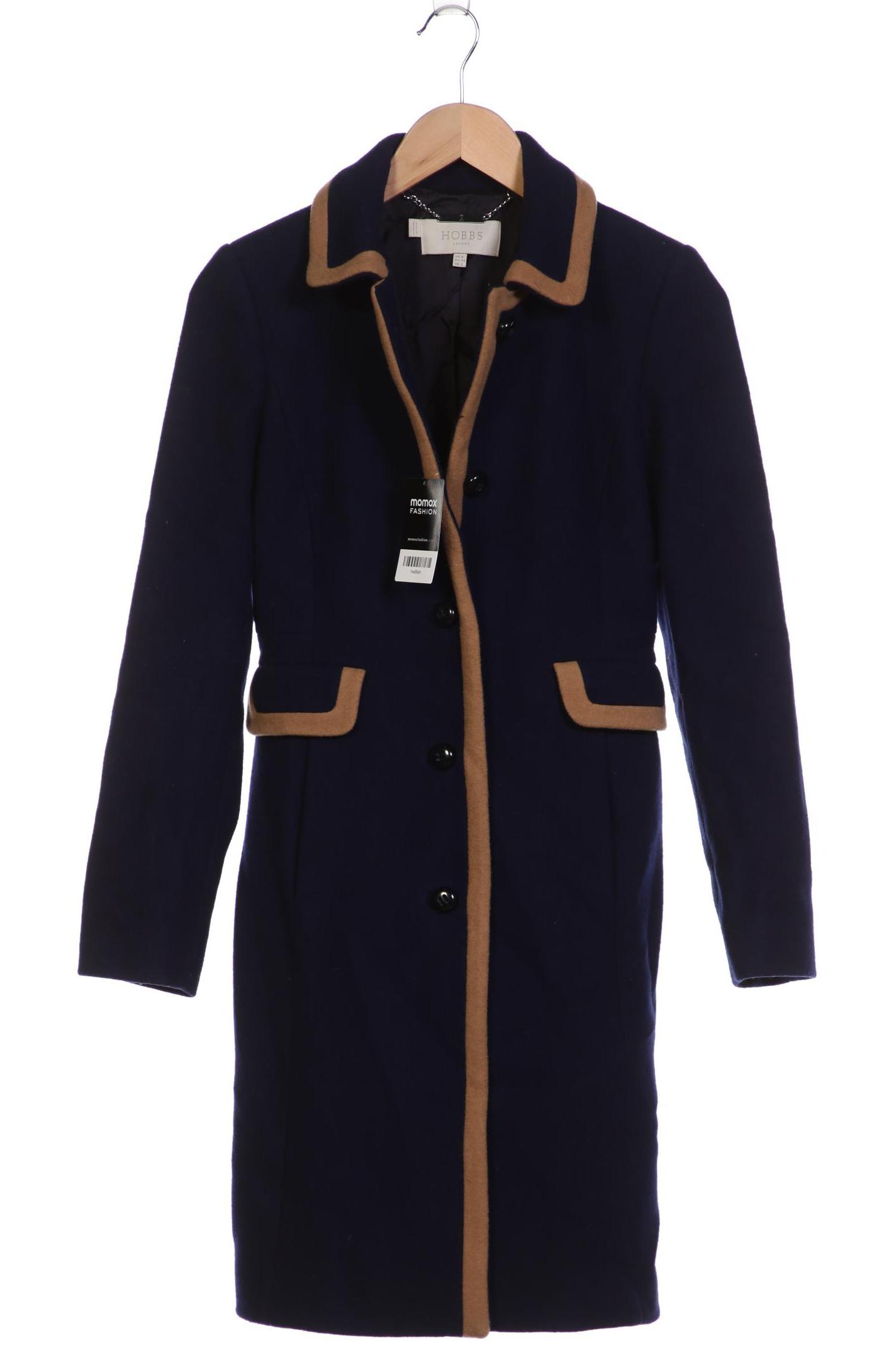

Hobbs London Damen Mantel, marineblau, Gr. 34