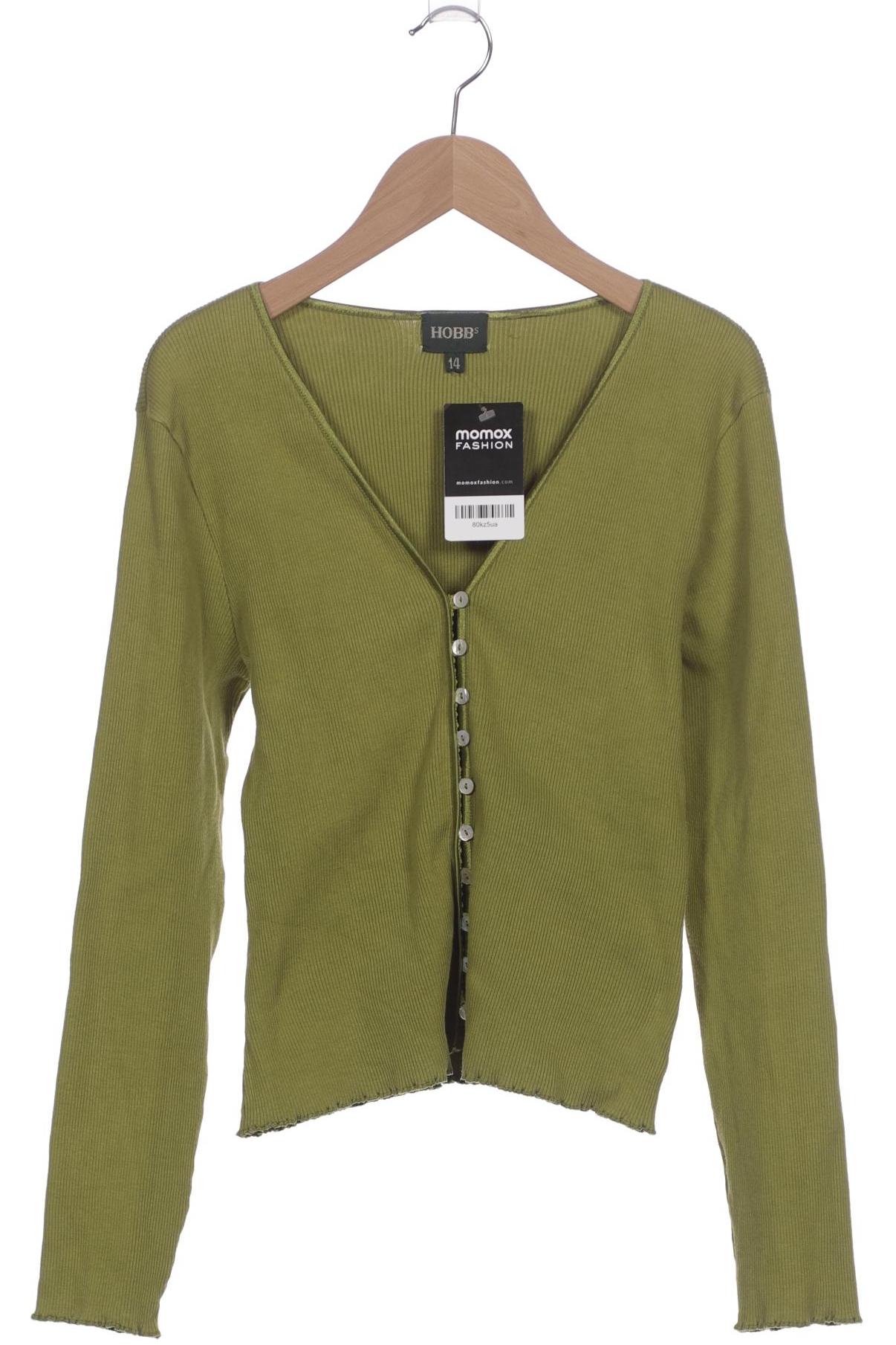 

Hobbs London Damen Strickjacke, grün, Gr. 14
