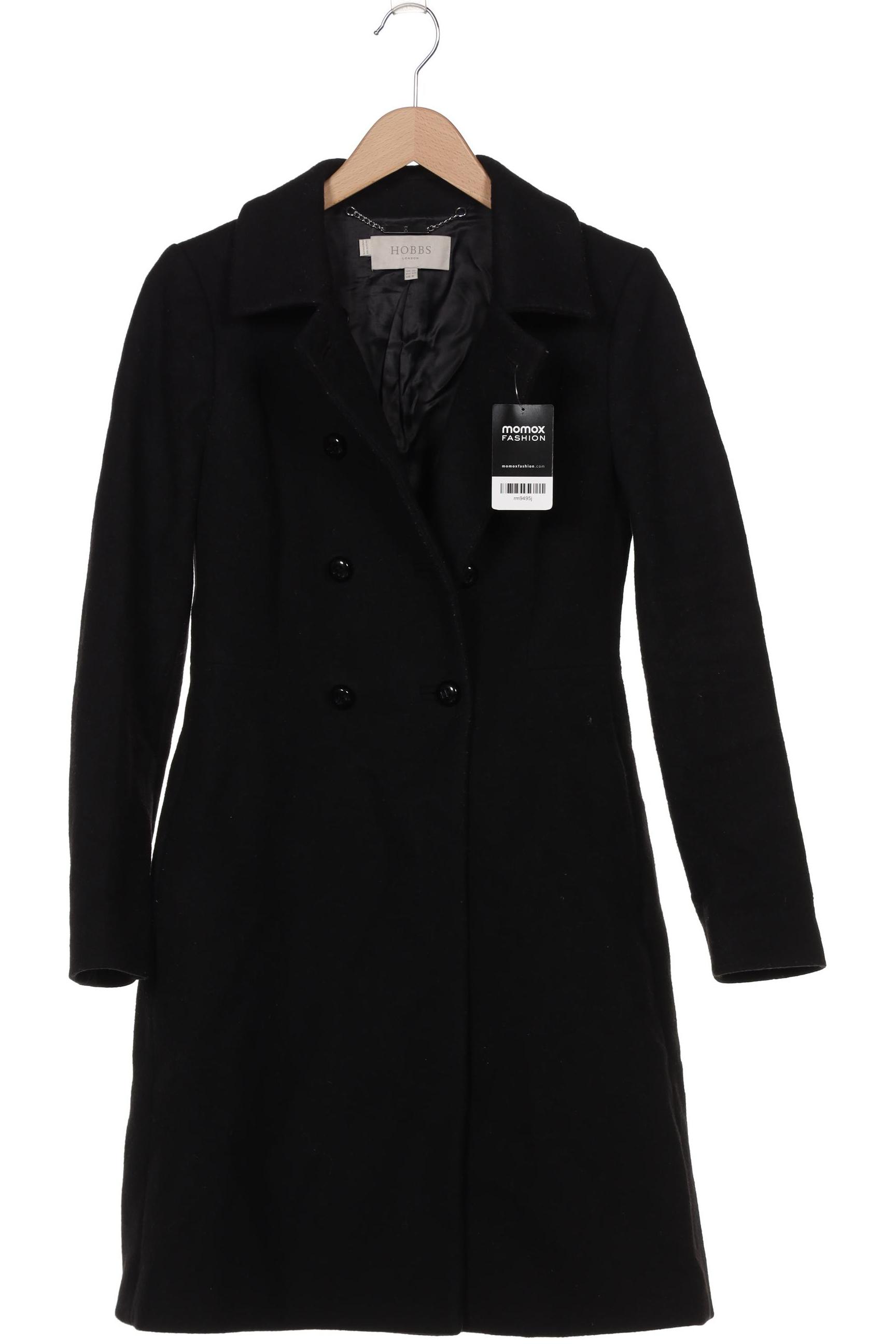

Hobbs London Damen Mantel, schwarz, Gr. 38