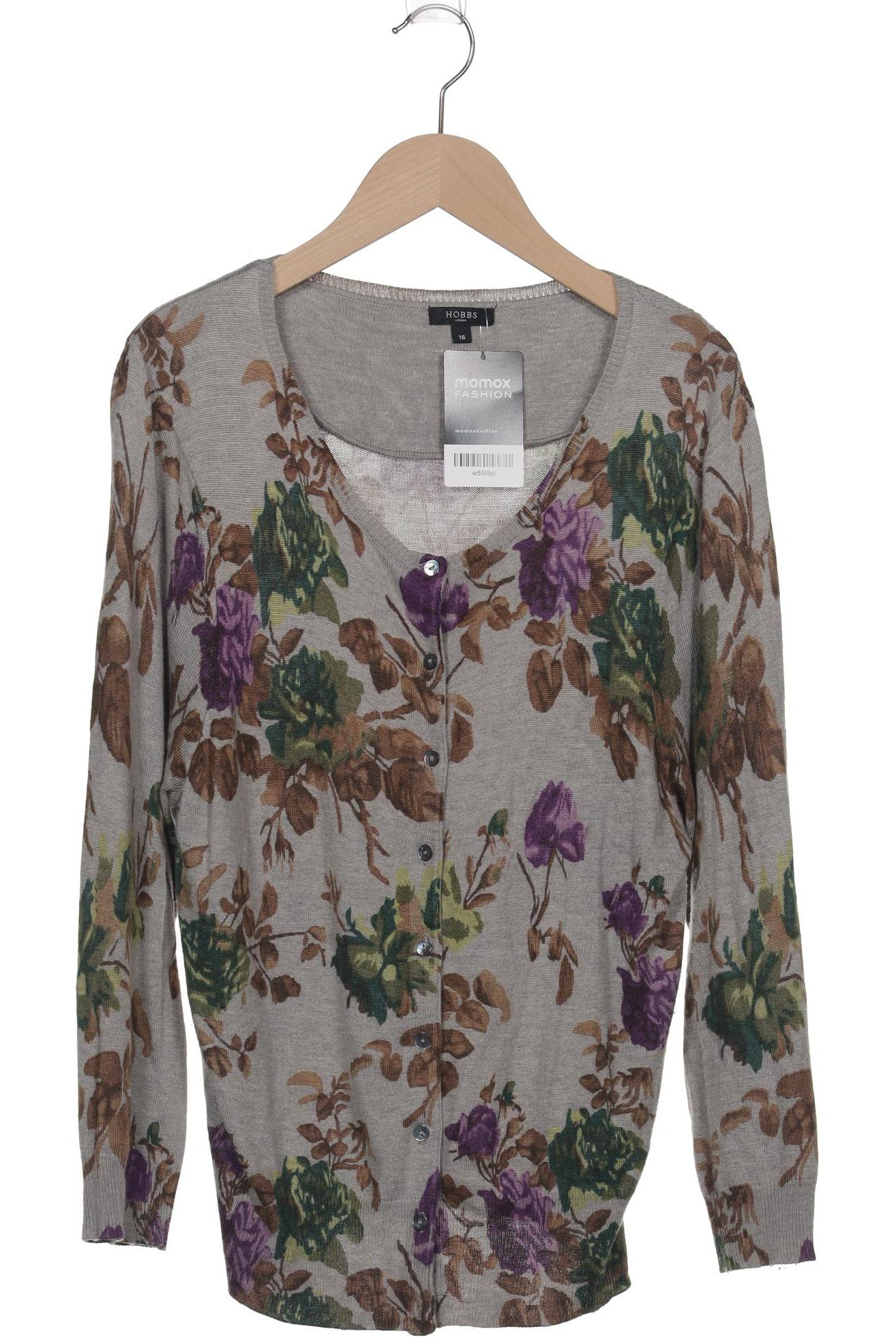 

Hobbs London Damen Strickjacke, grau, Gr. 16