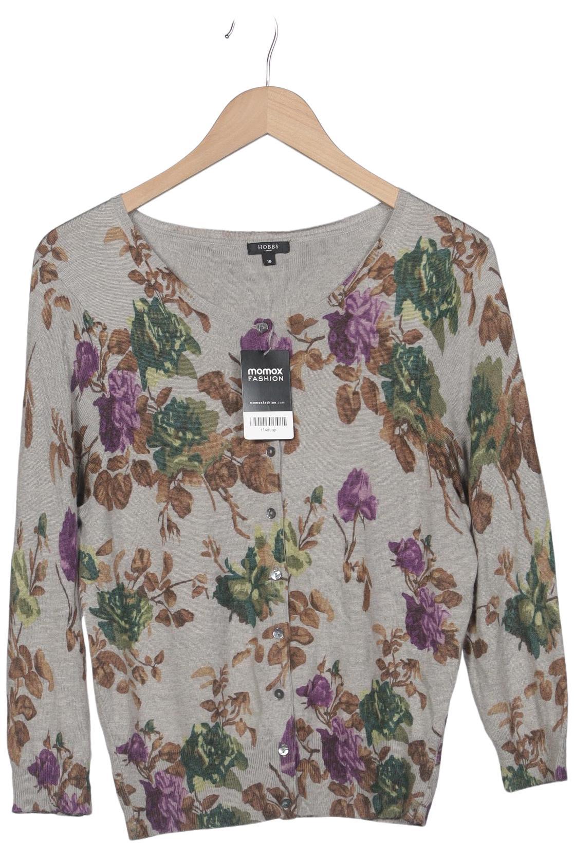 

Hobbs London Damen Strickjacke, grau, Gr. 16