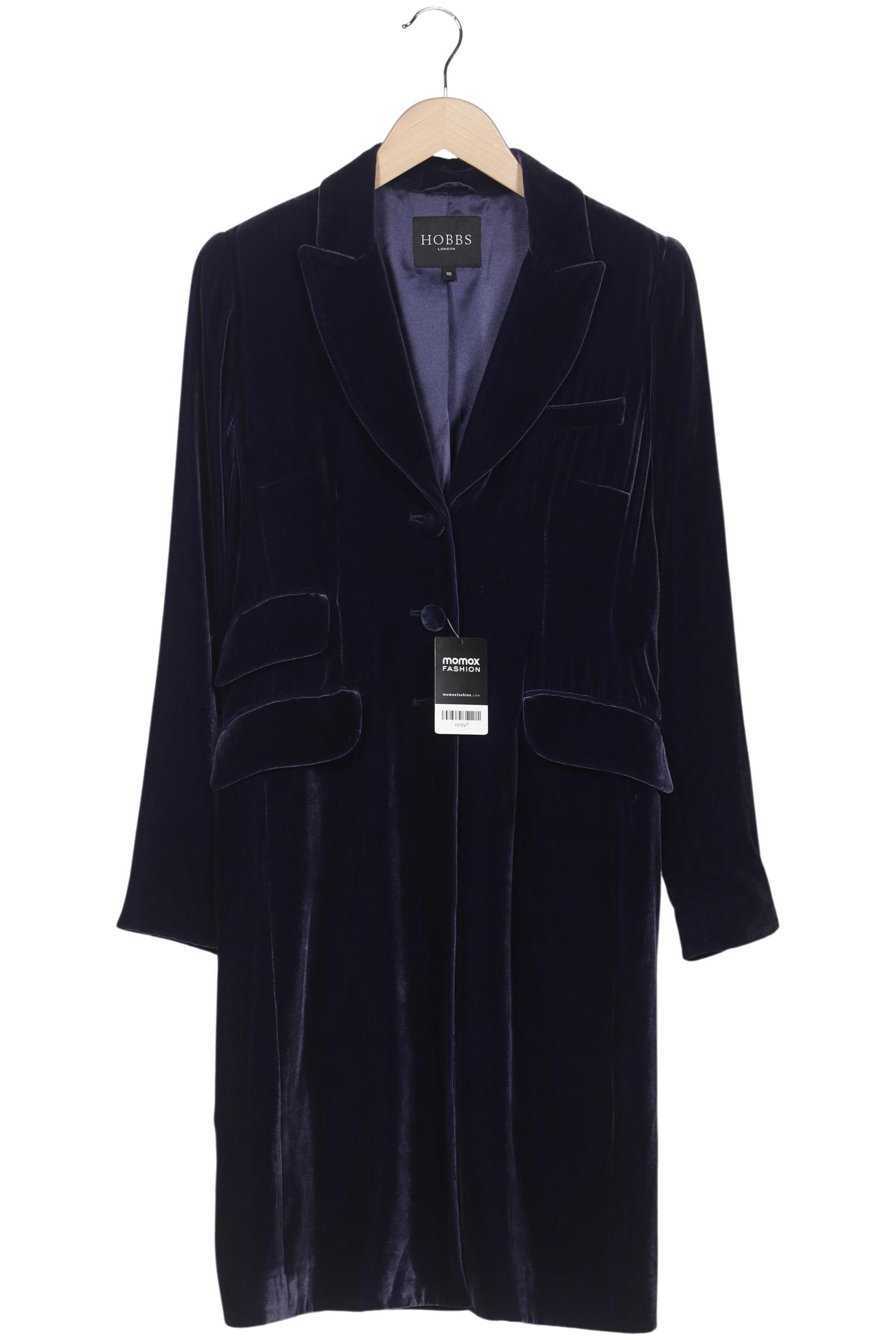 

Hobbs London Damen Mantel, marineblau, Gr. 10