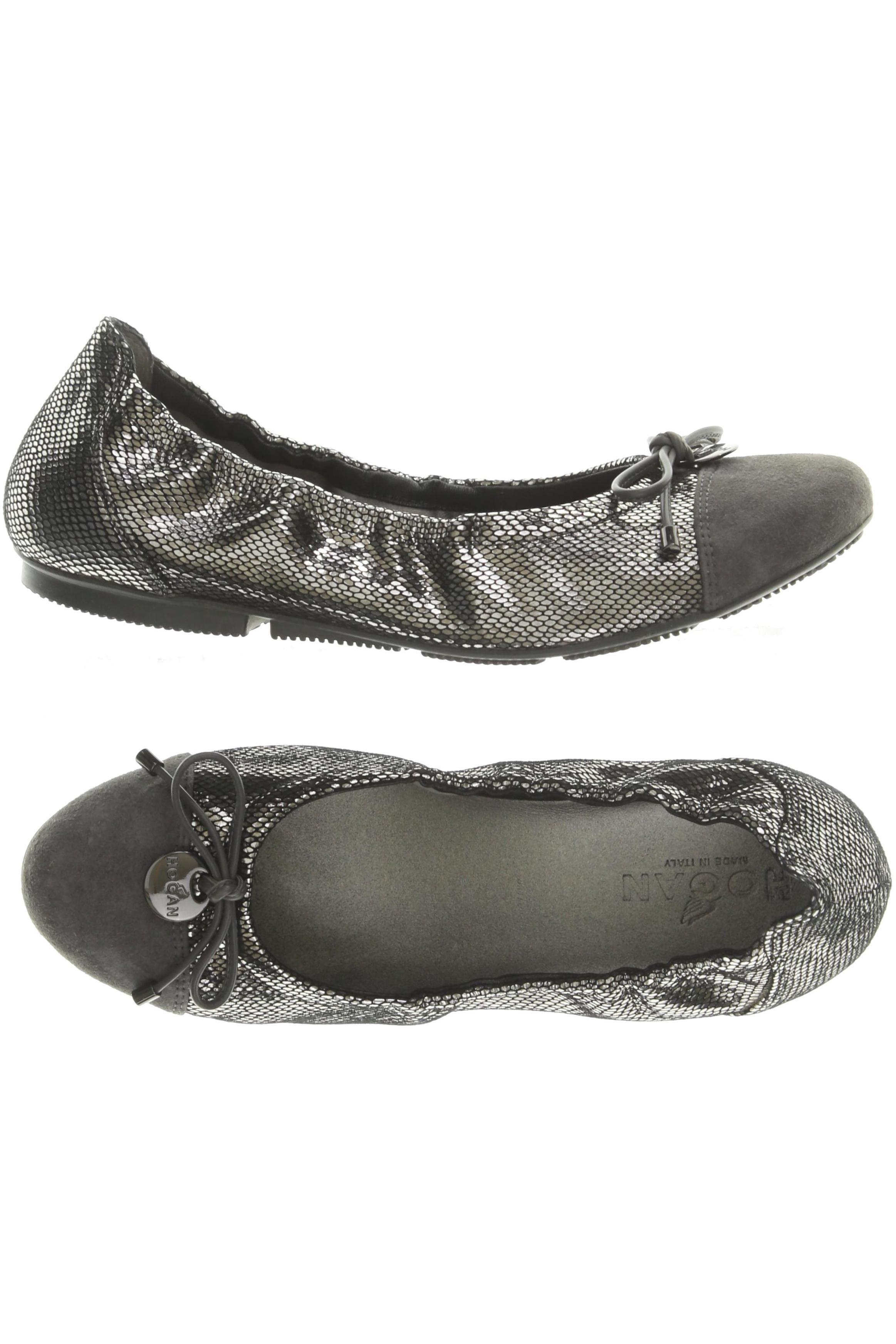 

Hogan Damen Ballerinas, silber, Gr. 37