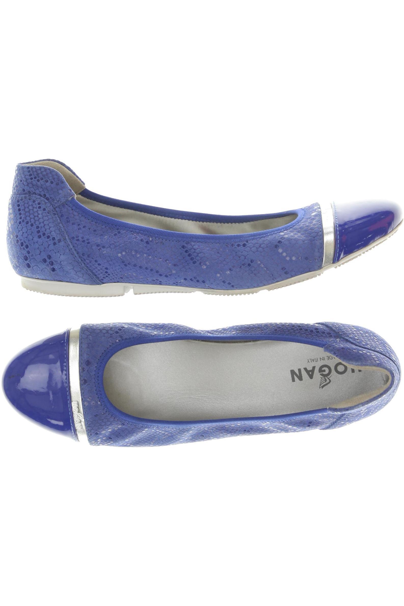 

Hogan Damen Ballerinas, blau, Gr. 40