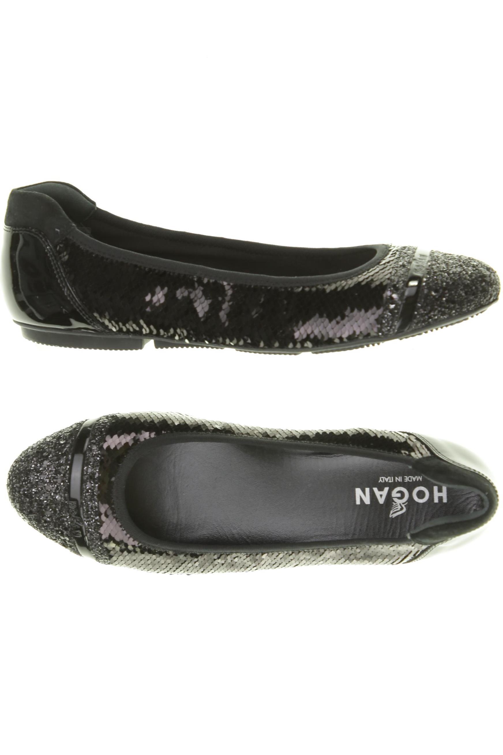 

Hogan Damen Ballerinas, schwarz, Gr. 37.5