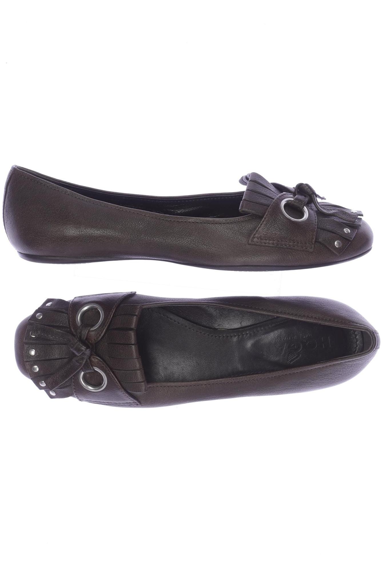 

Hogan Damen Ballerinas, braun, Gr. 36.5