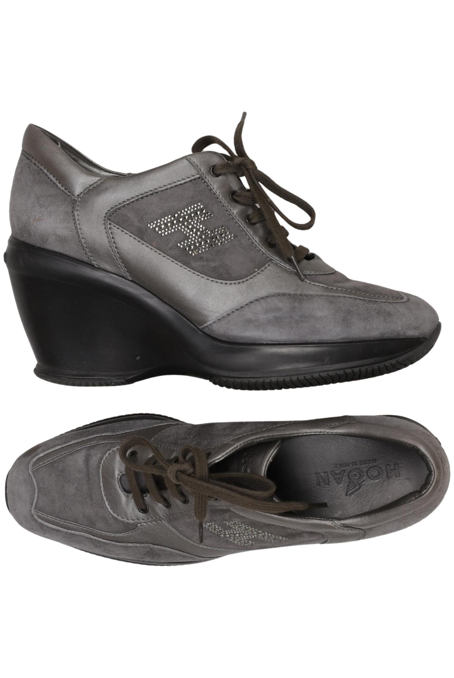 

Hogan Damen Halbschuh, grau, Gr. 40.5