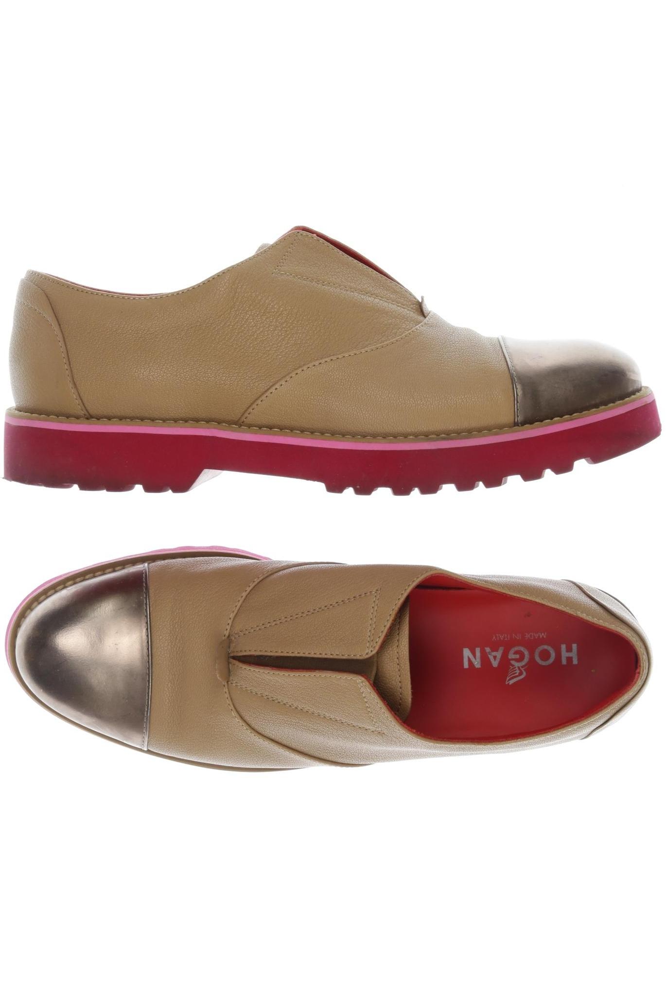 

Hogan Damen Halbschuh, beige, Gr. 38.5