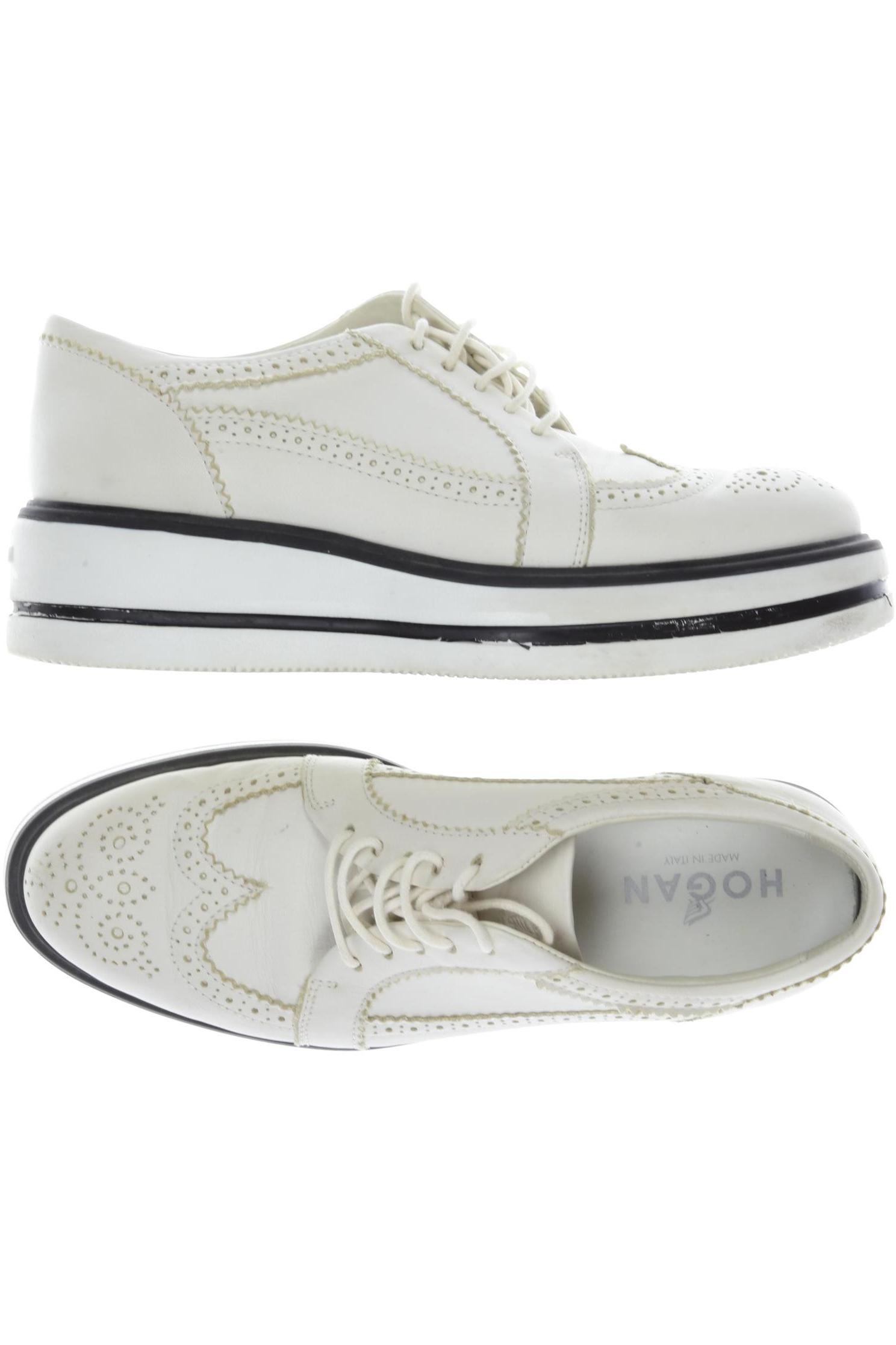 

Hogan Damen Halbschuh, beige, Gr. 38