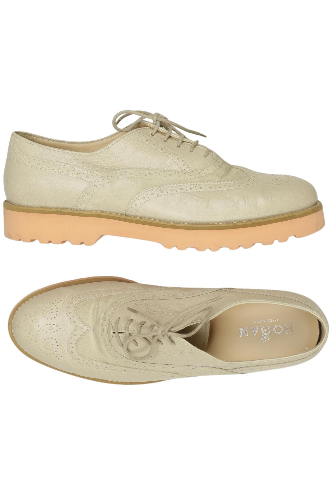 

Hogan Damen Halbschuh, beige, Gr. 41