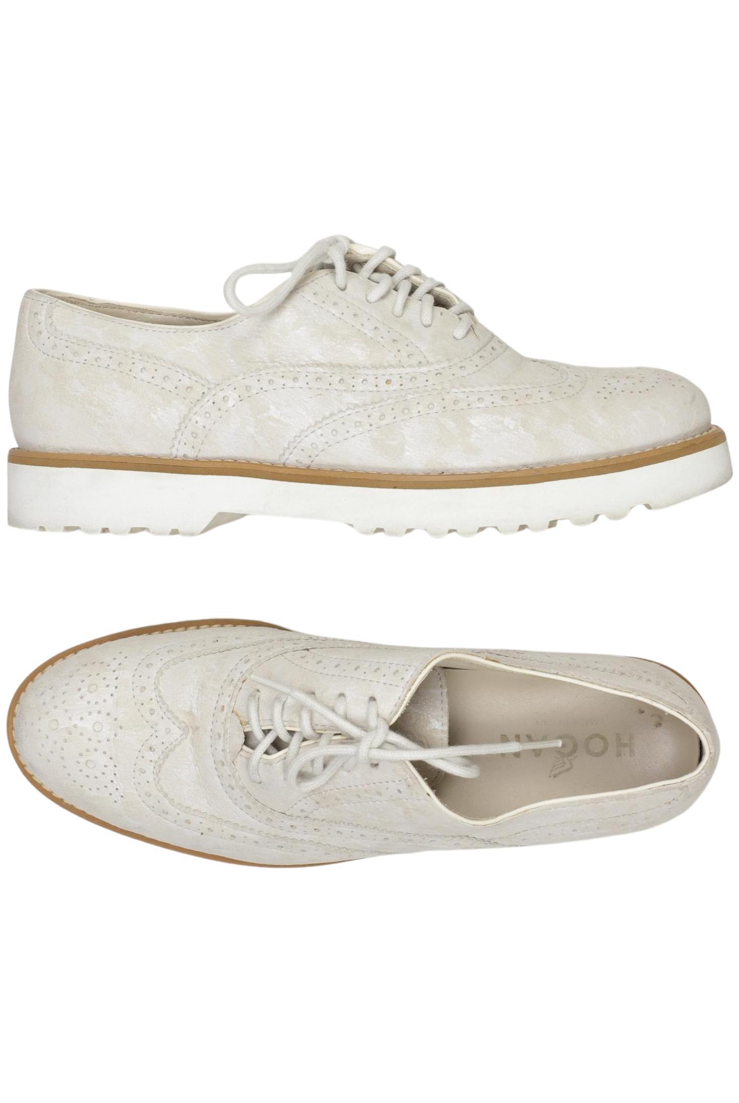

Hogan Damen Halbschuh, cremeweiß, Gr. 36