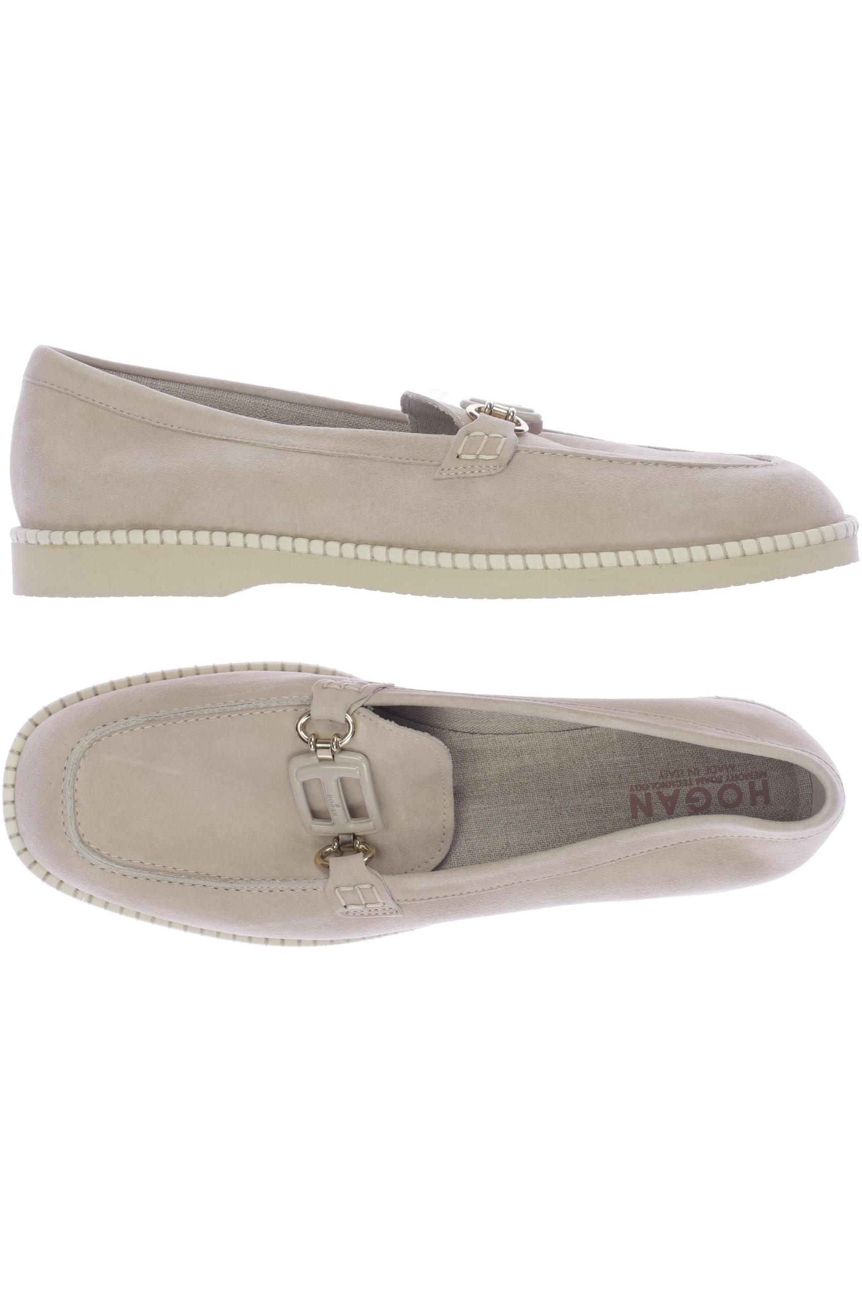 

Hogan Damen Halbschuh, beige, Gr. 41.5