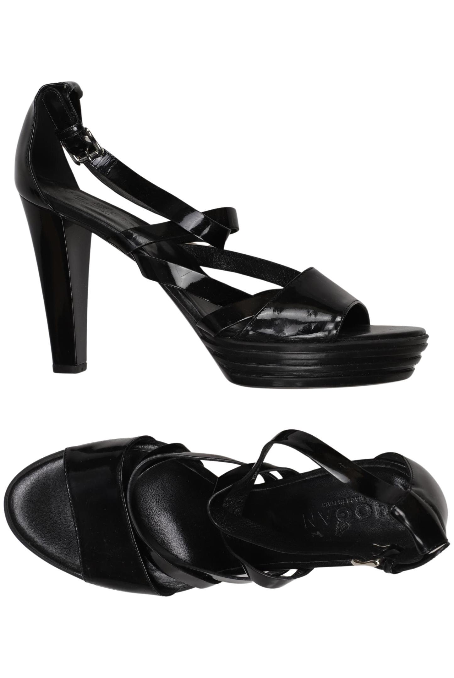 

Hogan Damen Sandale, schwarz, Gr. 39