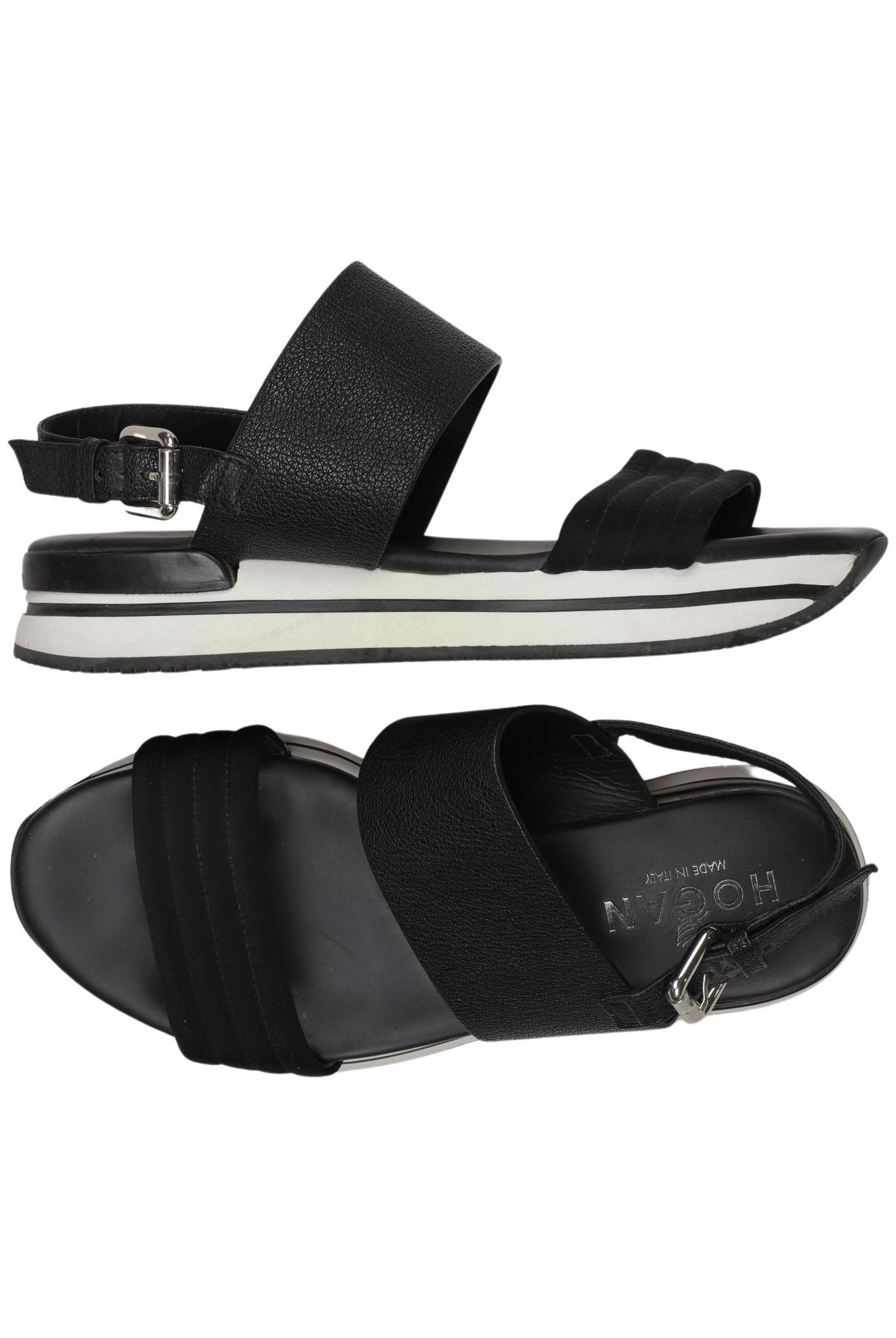 

Hogan Damen Sandale, schwarz, Gr. 36.5