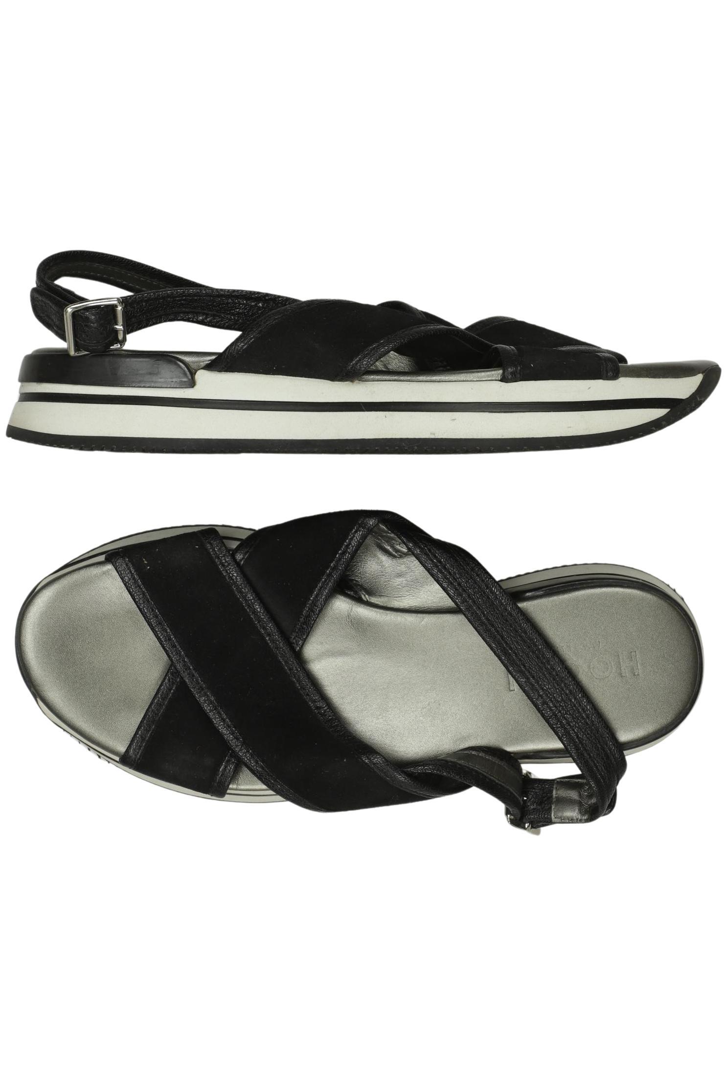 

Hogan Damen Sandale, schwarz, Gr. 38.5