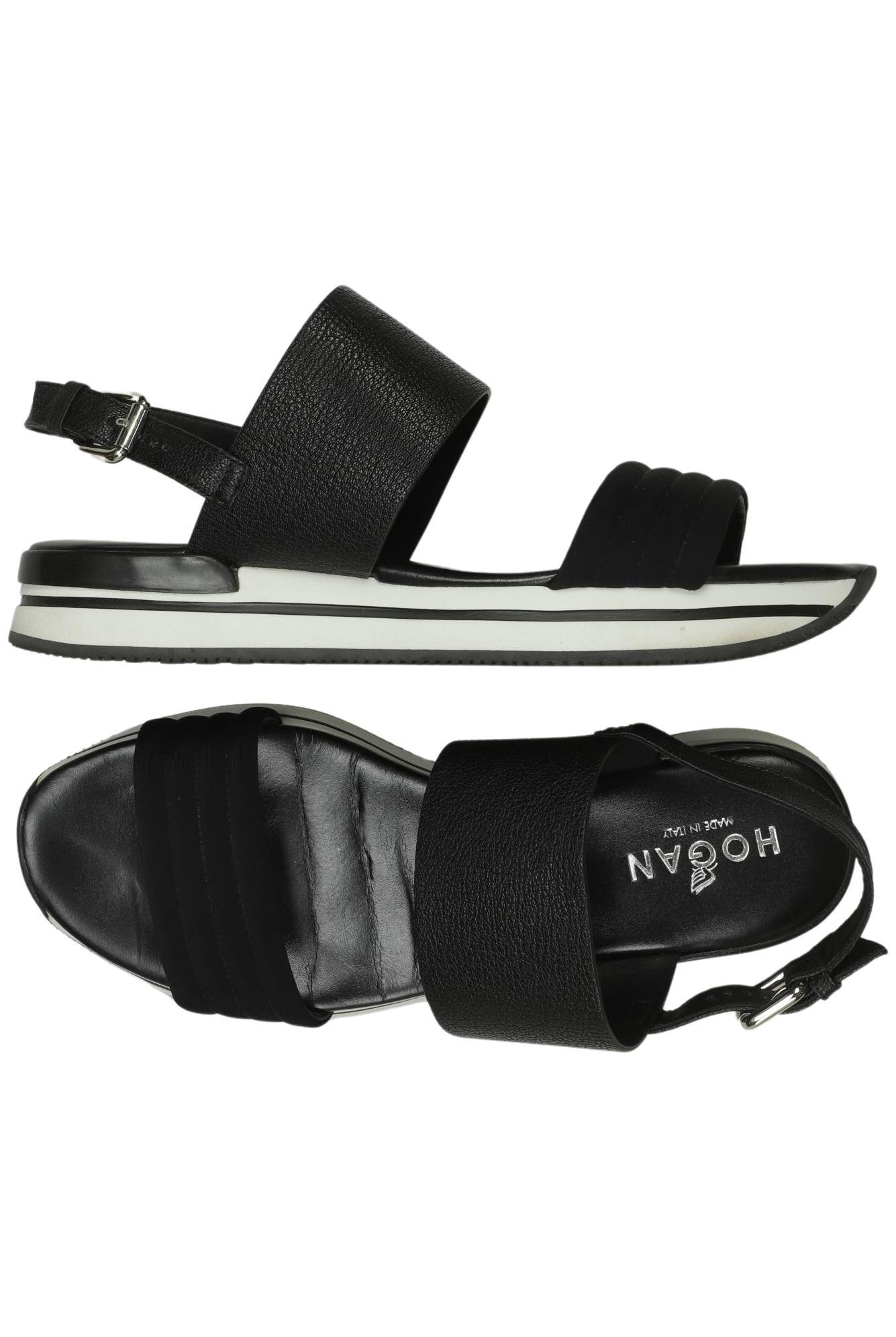 

Hogan Damen Sandale, schwarz, Gr. 41