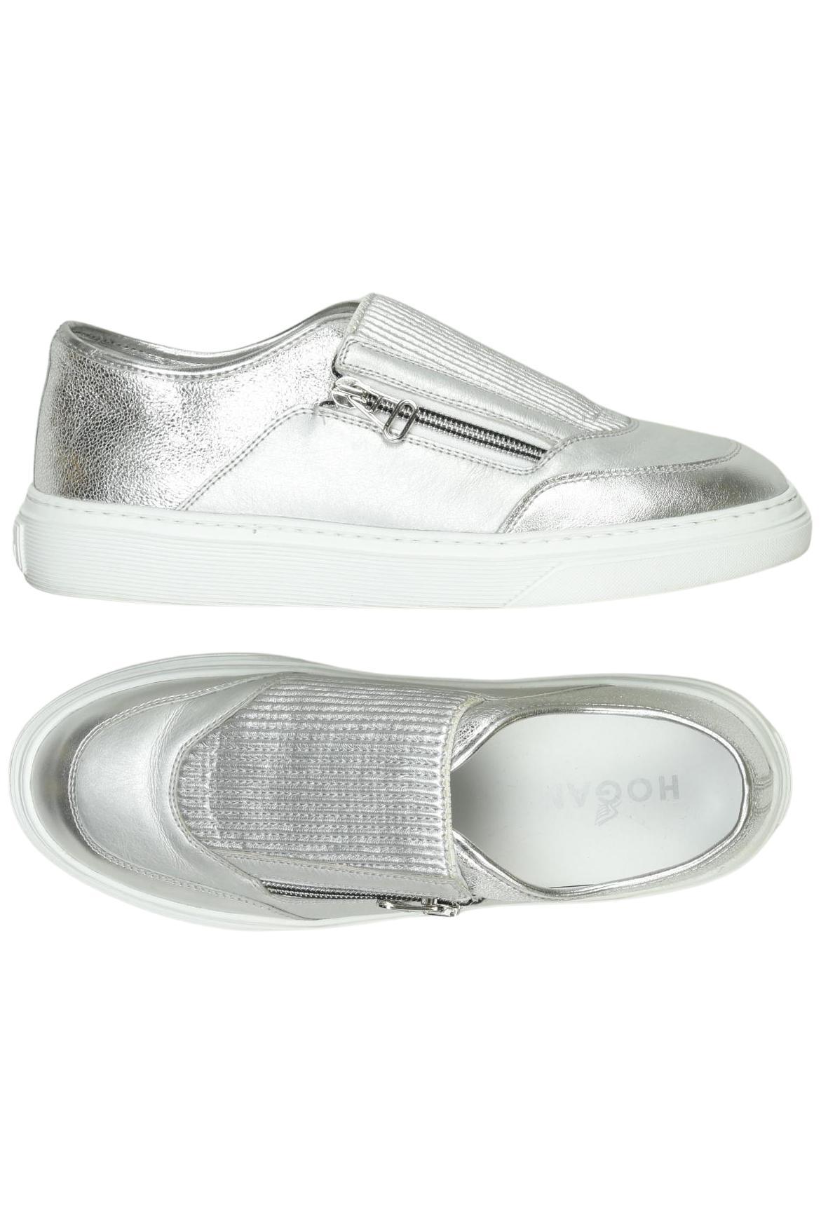 

Hogan Damen Sneakers, silber, Gr. 38