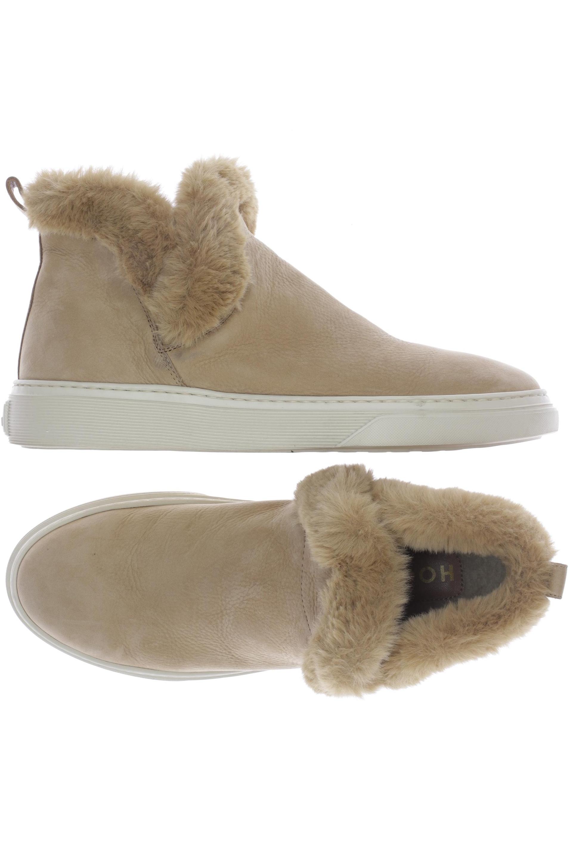 

Hogan Damen Stiefelette, beige, Gr. 40