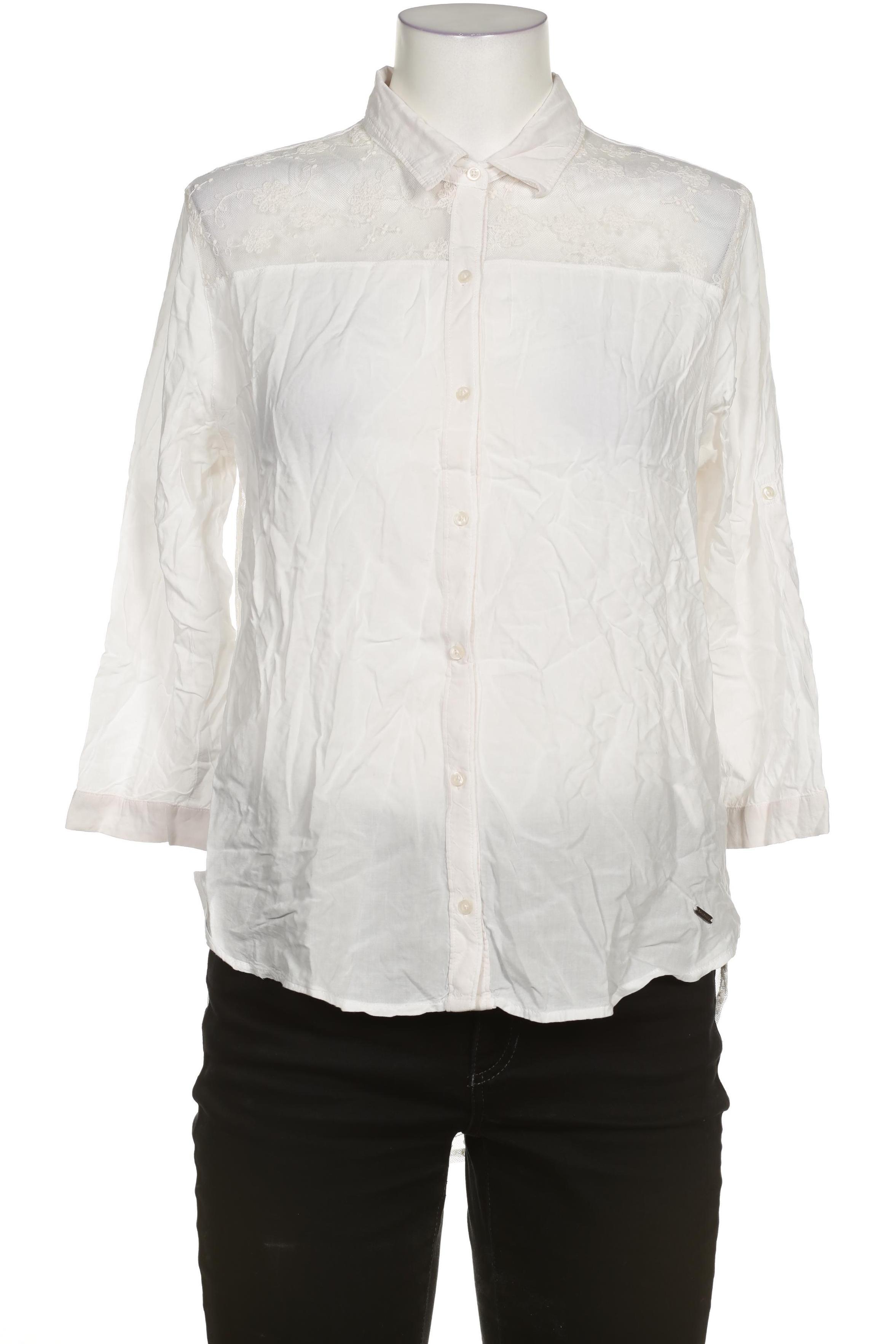 

Hollister Damen Bluse, weiß, Gr. 42
