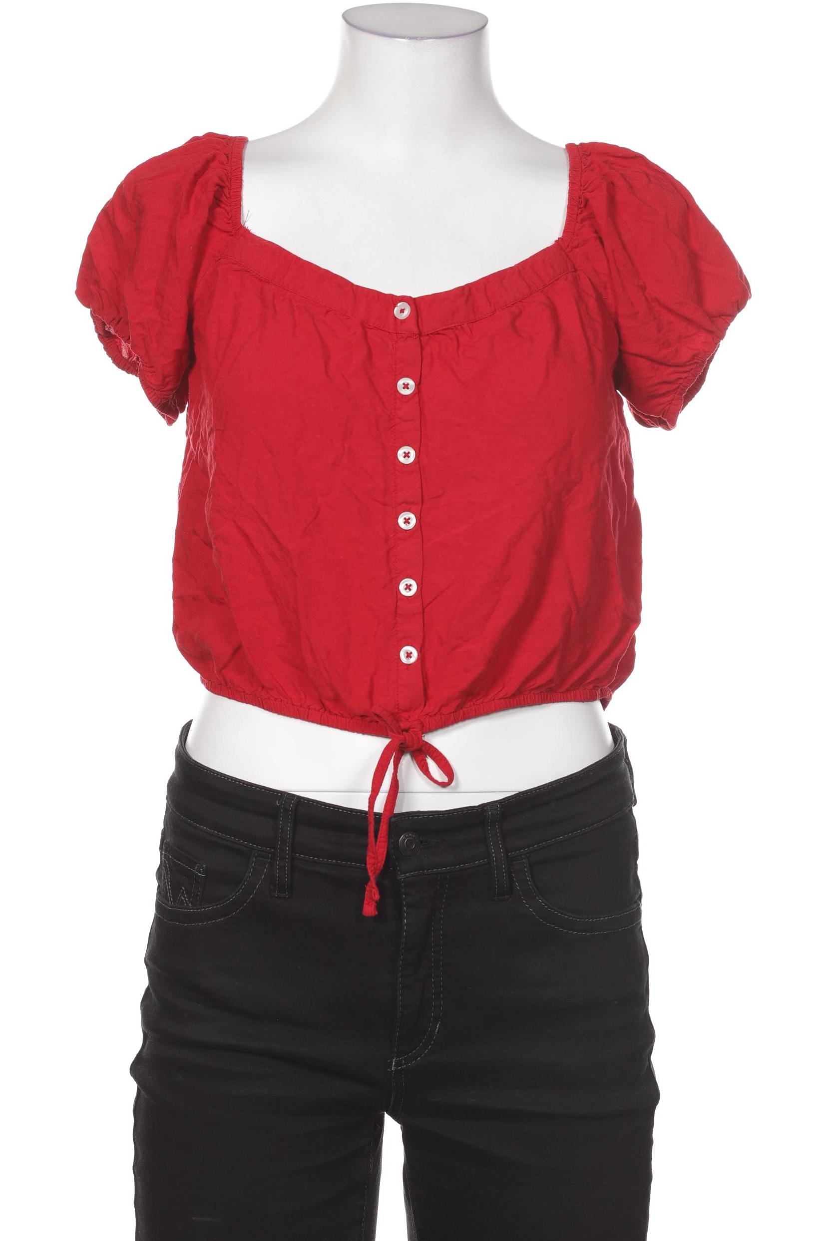 

Hollister Damen Bluse, rot, Gr. 38