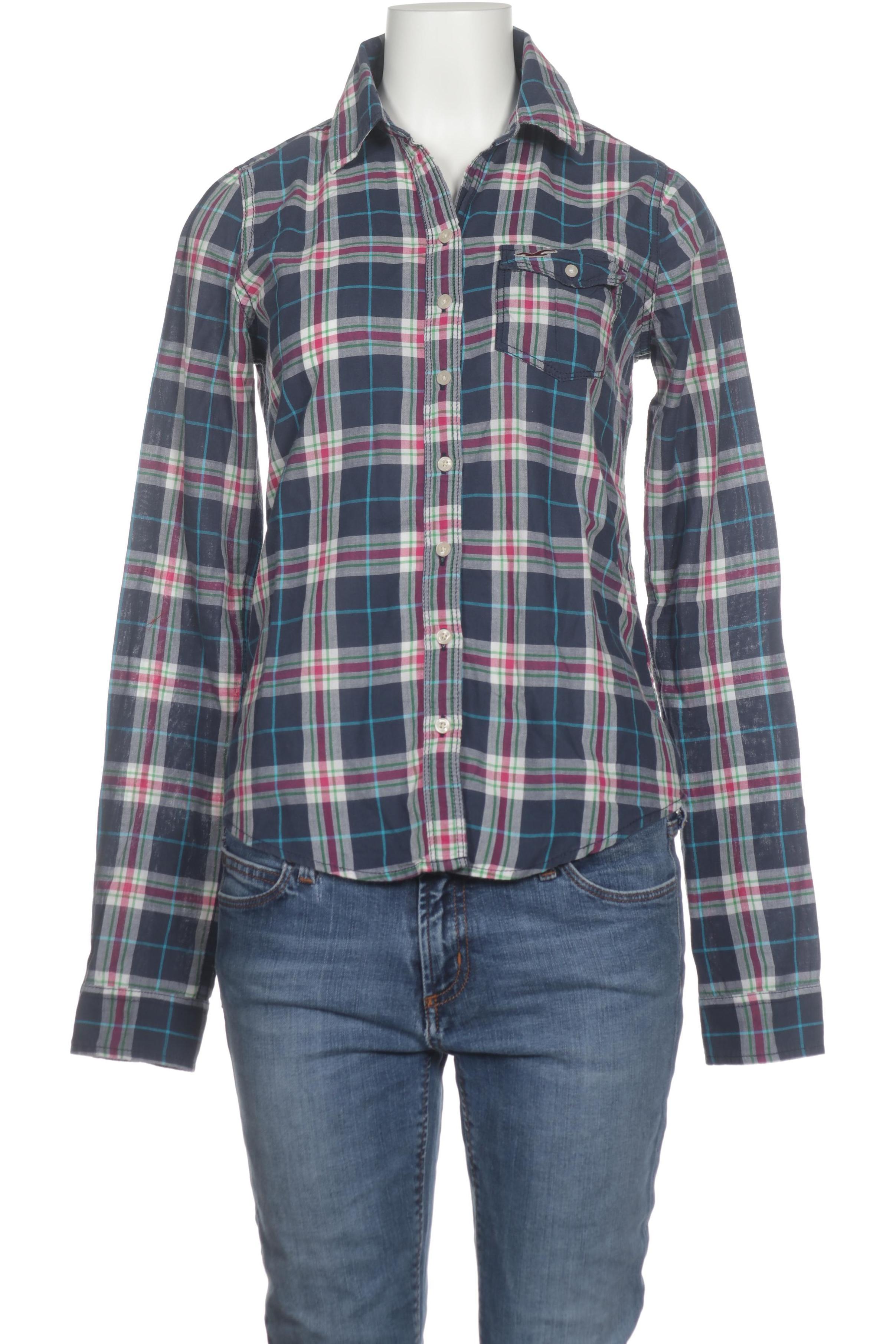 

Hollister Damen Bluse, blau, Gr.