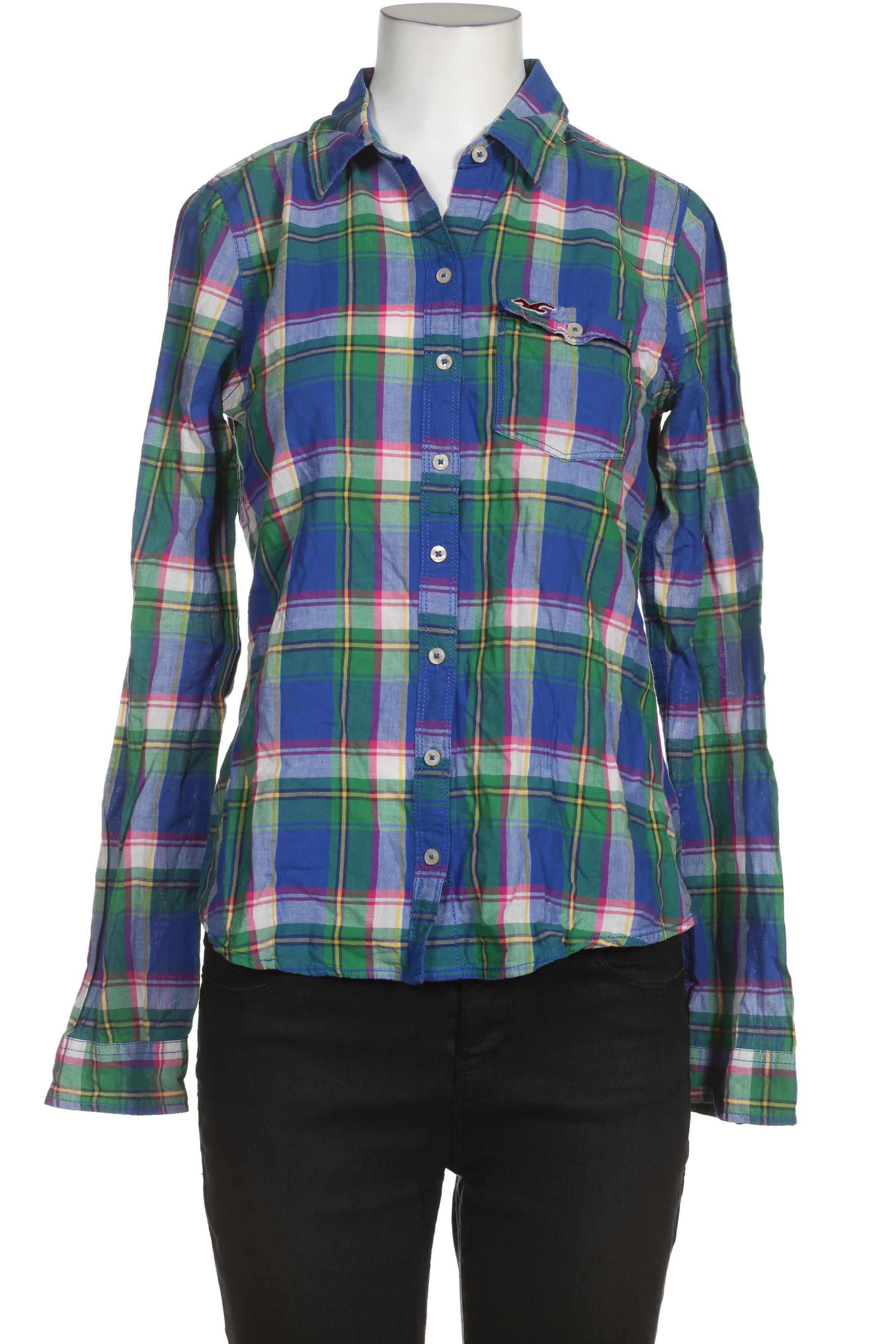 

Hollister Damen Bluse, blau, Gr. 38